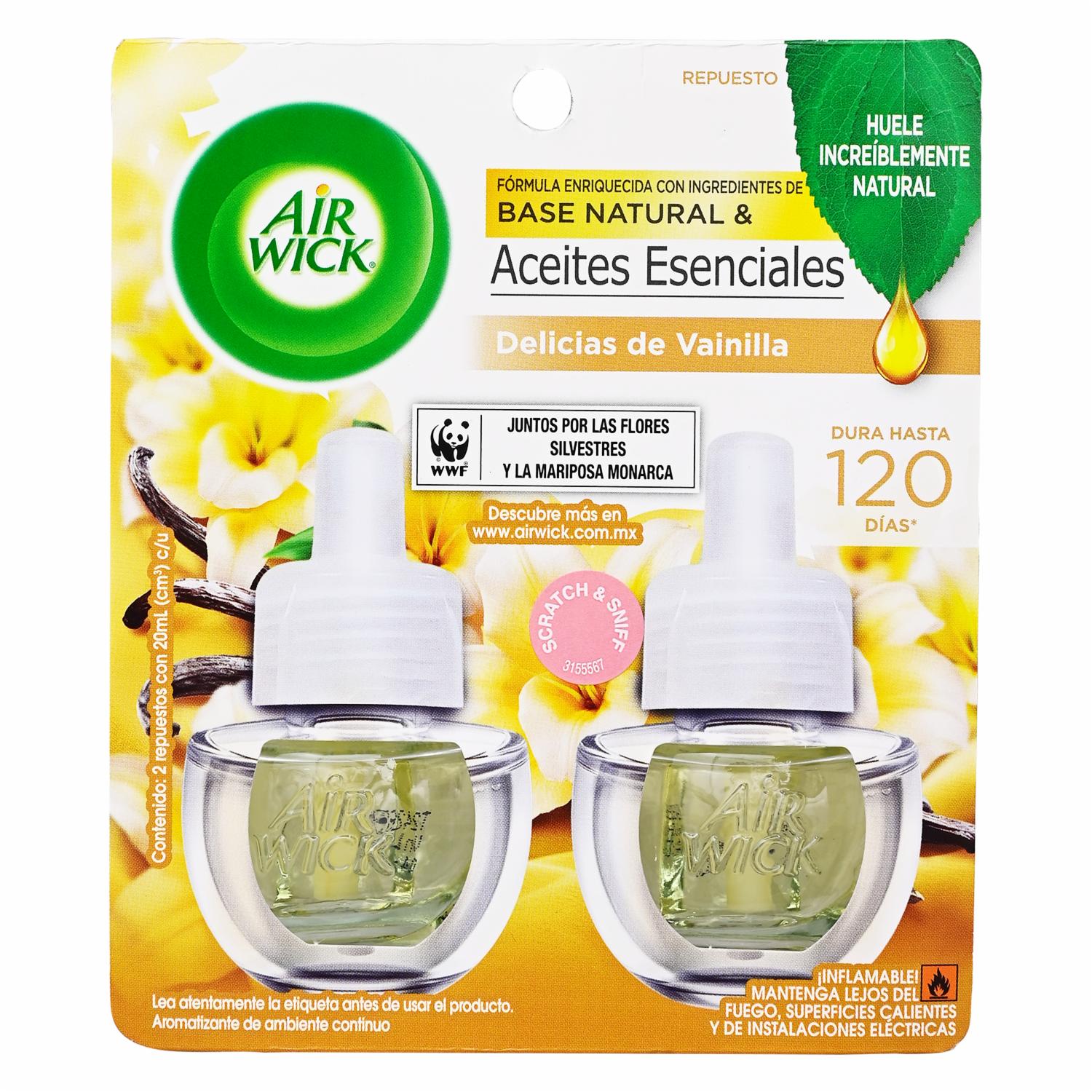 Desodorante Ambiental Delicias De Vainilla X 2 AIRWICK 42 Ml