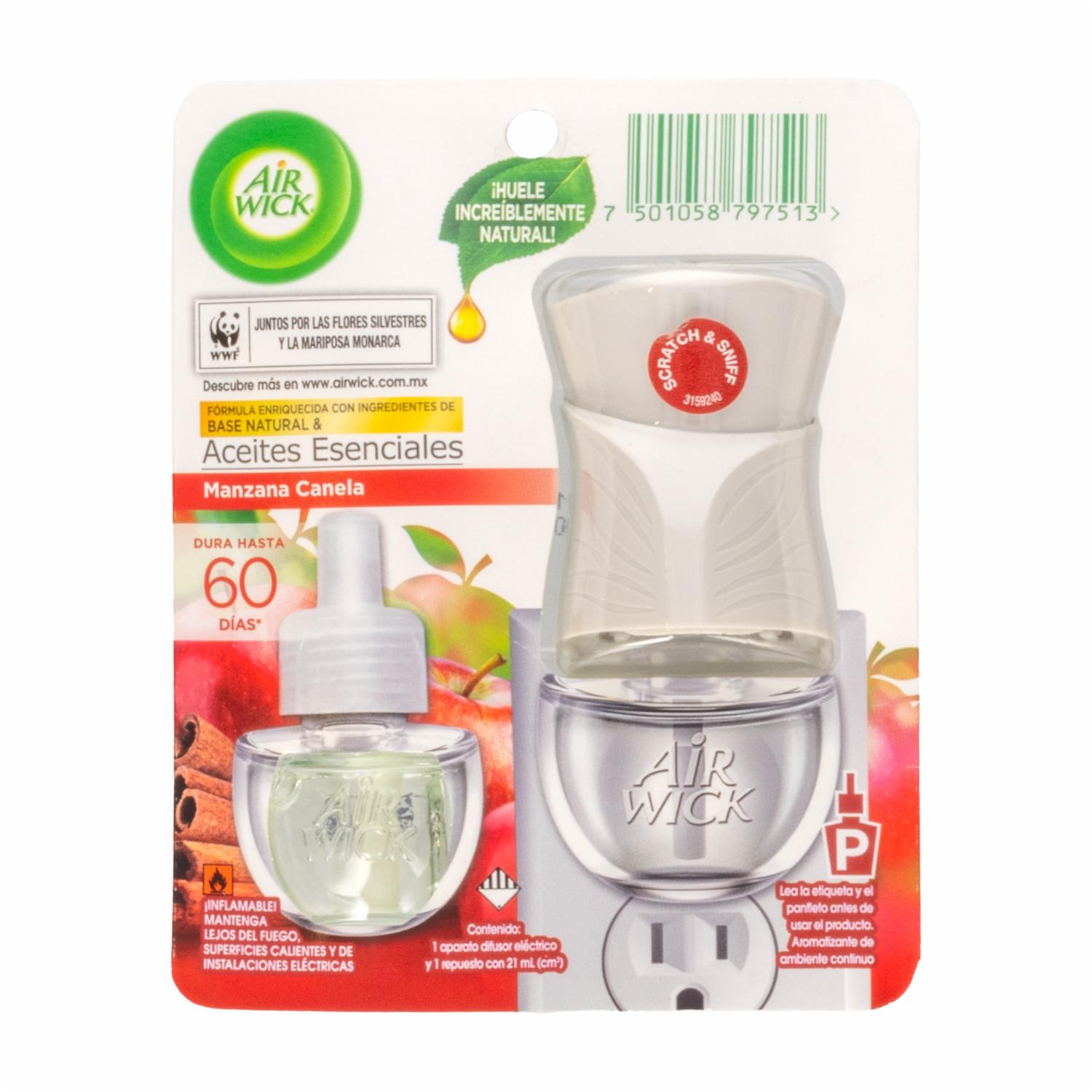 Ambiental Eléctrico Manzana Canela AIRWICK 21 Ml