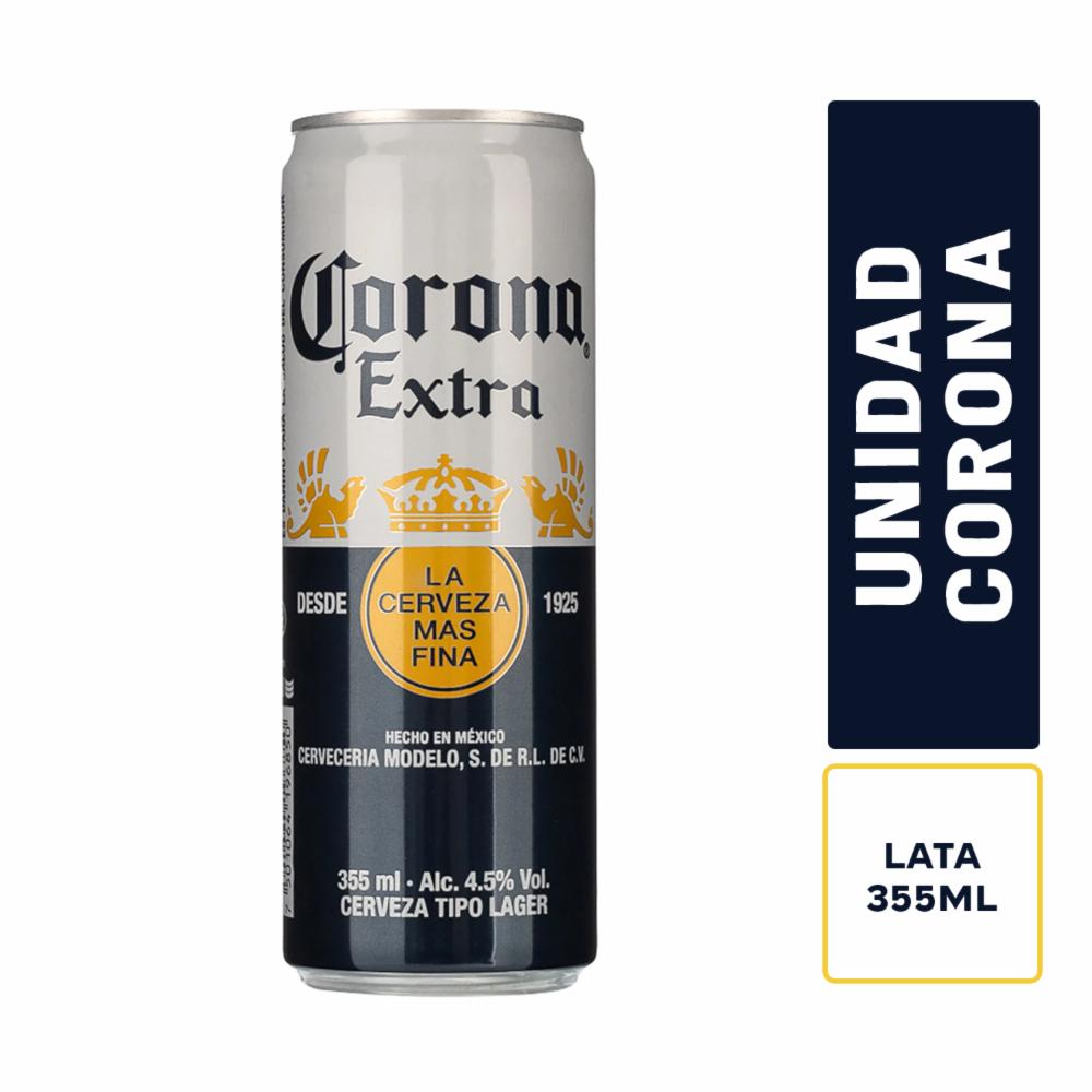 Cerveza En Lata Corona 355 Ml