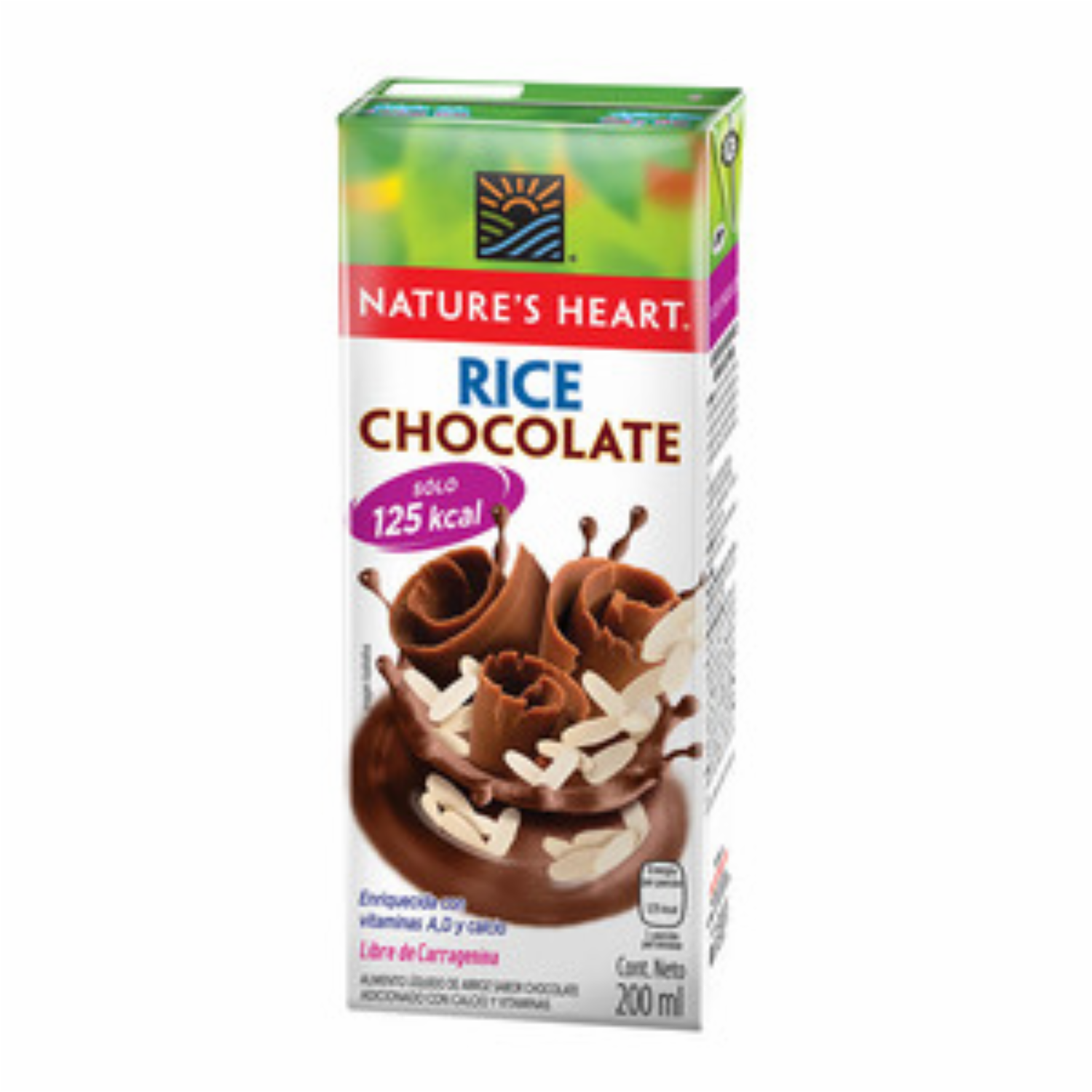 Bebida De Arroz Con Chocolate NATURE’S HEART 200 Ml