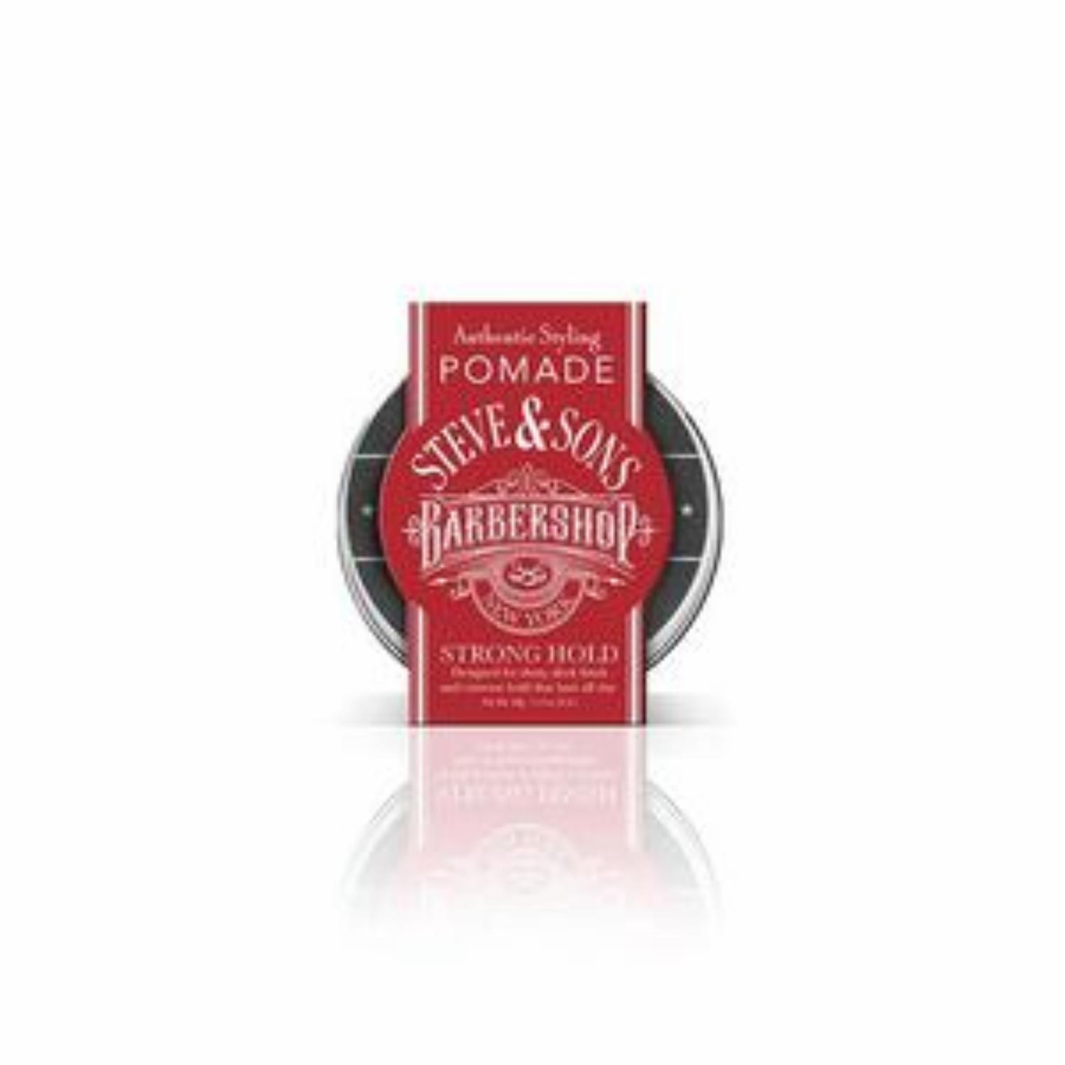 Cera De Peinar Para Cabello Y Barba Strong Hold STEVE & SONS 40 G