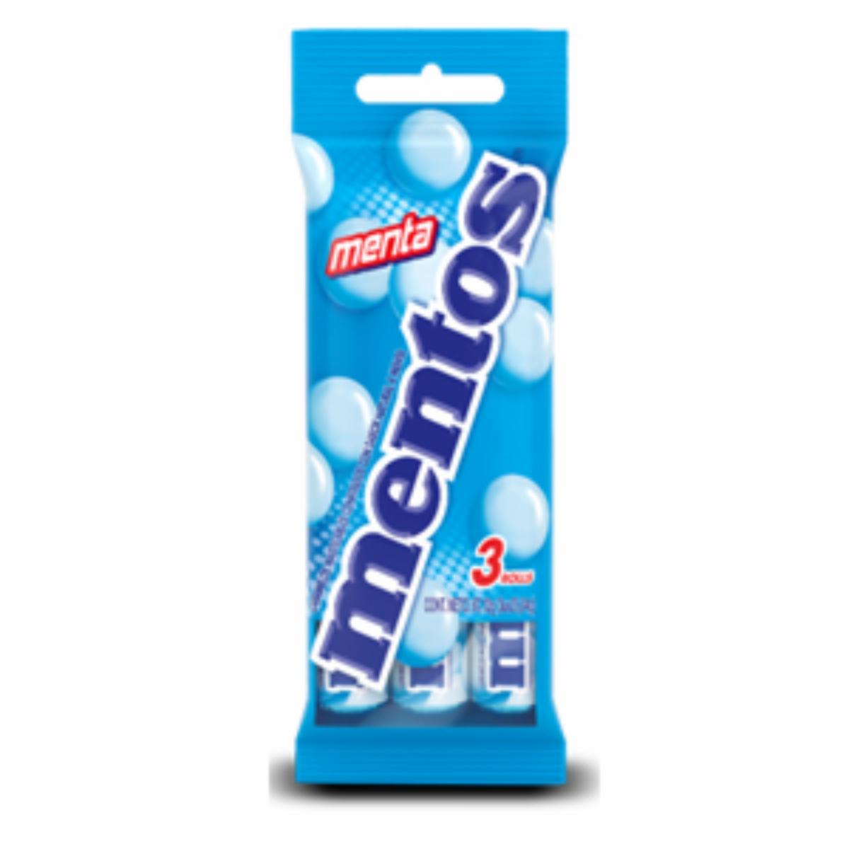 Caramelo De Menta Rollo MENTOS 87.12 g
