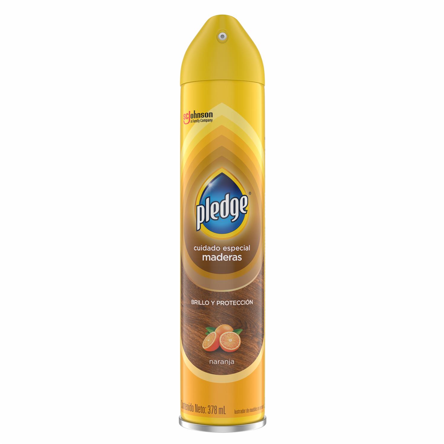 Limpiador Para Muebles Woods Orange PLEDGE 378 Ml