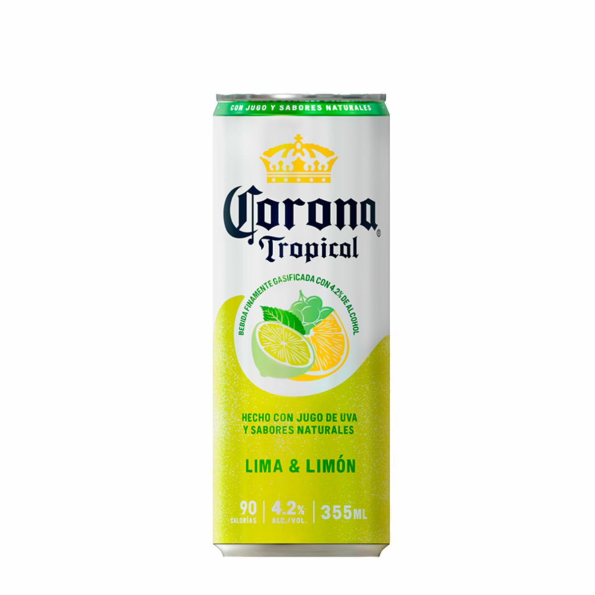 Cerveza Tropical De Lima Limón CORONA 355 Ml