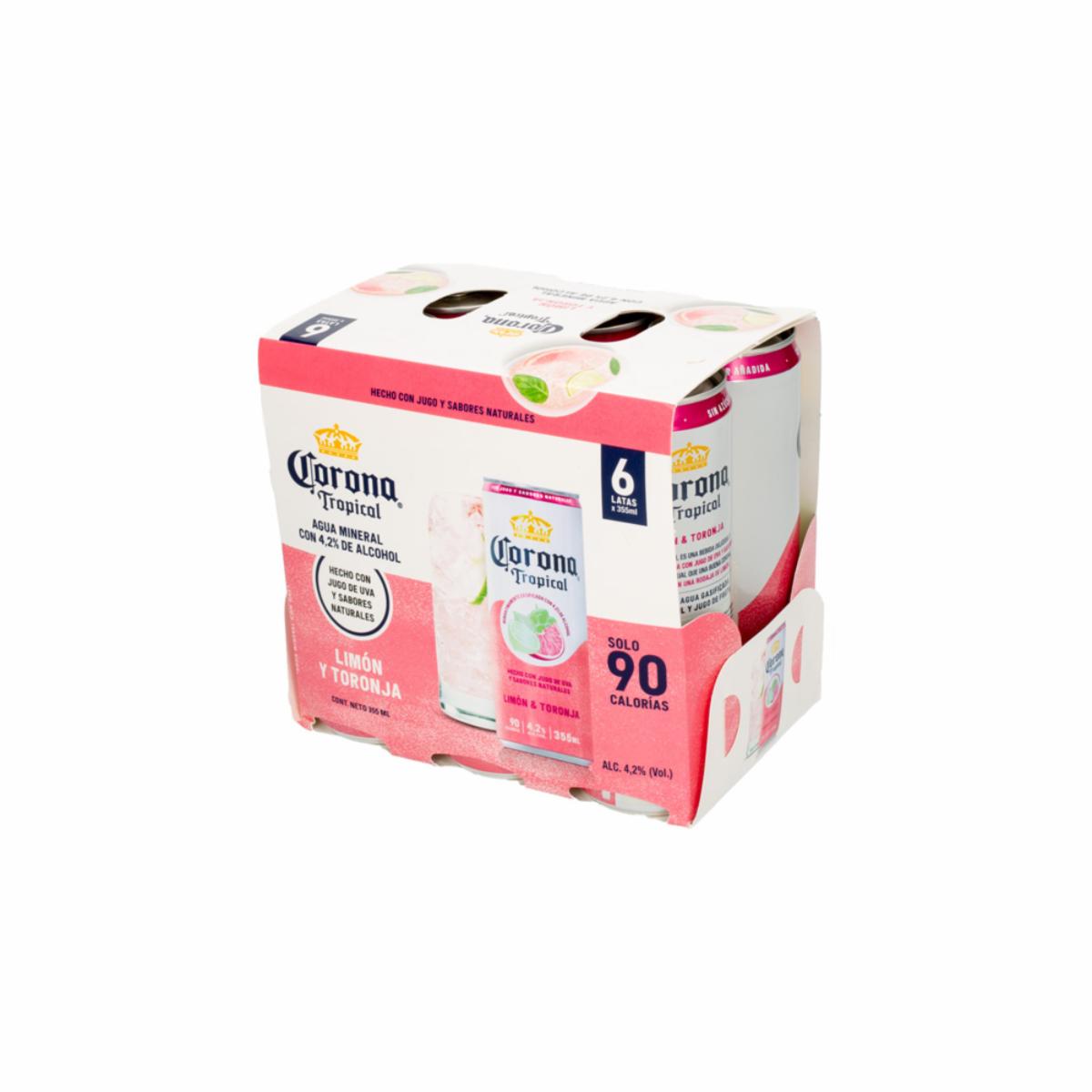 Tropical Toronja Limón CORONA 6 X 355 ml