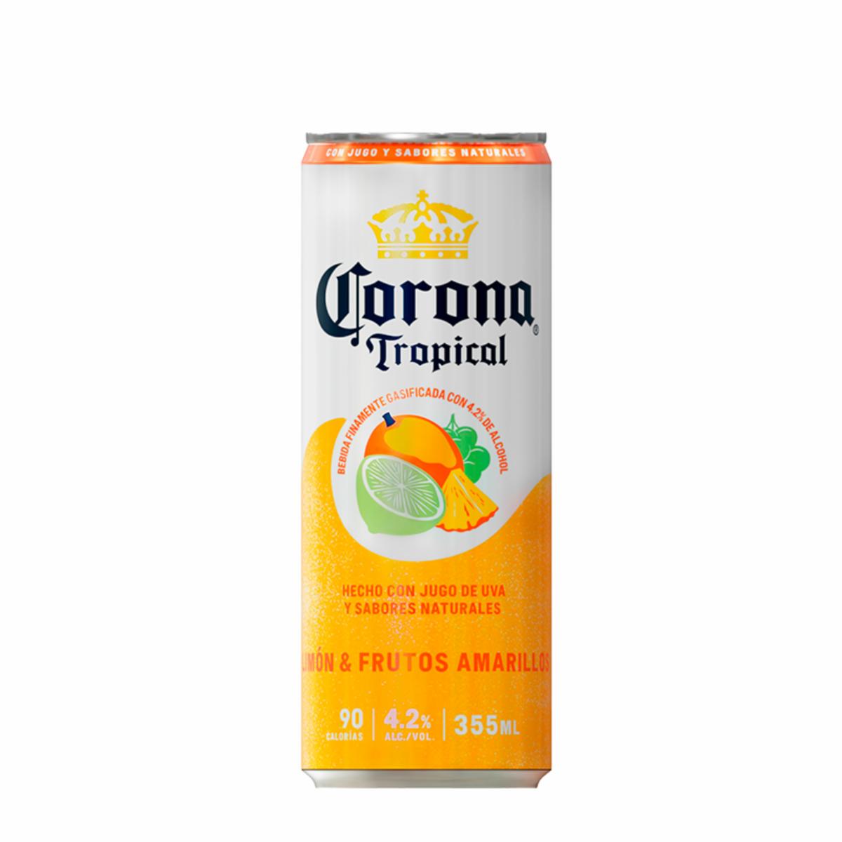 Bebida Tropical Frutos Amarillos CORONA Lata