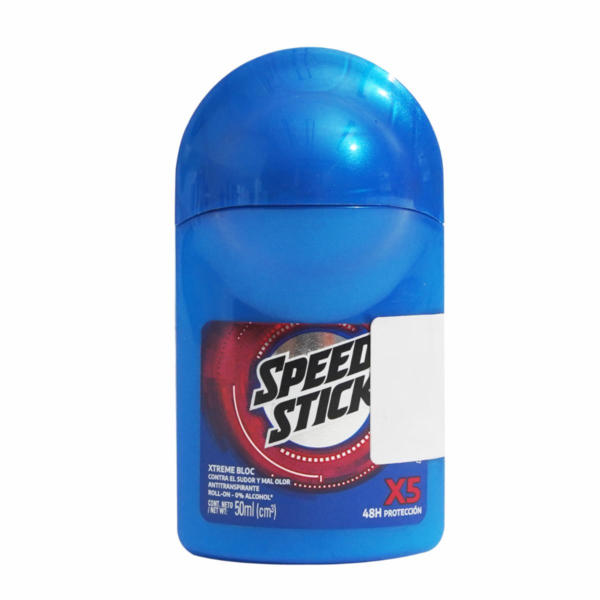 Desodorante En Roll On Para Hombre Multi Protección X5 SPEED STICK 50 Ml