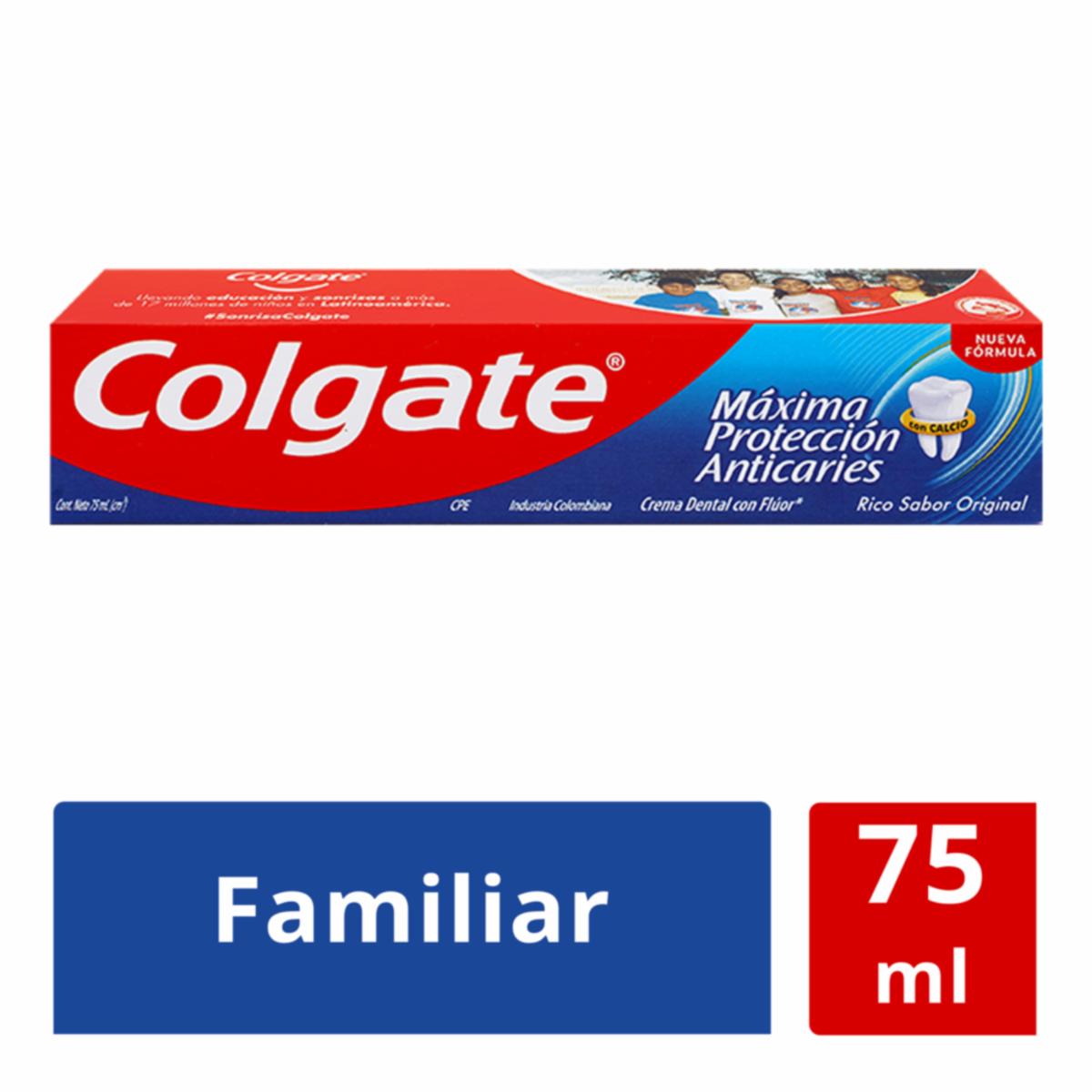 Pasta Dental Menta Pura COLGATE 75 Ml