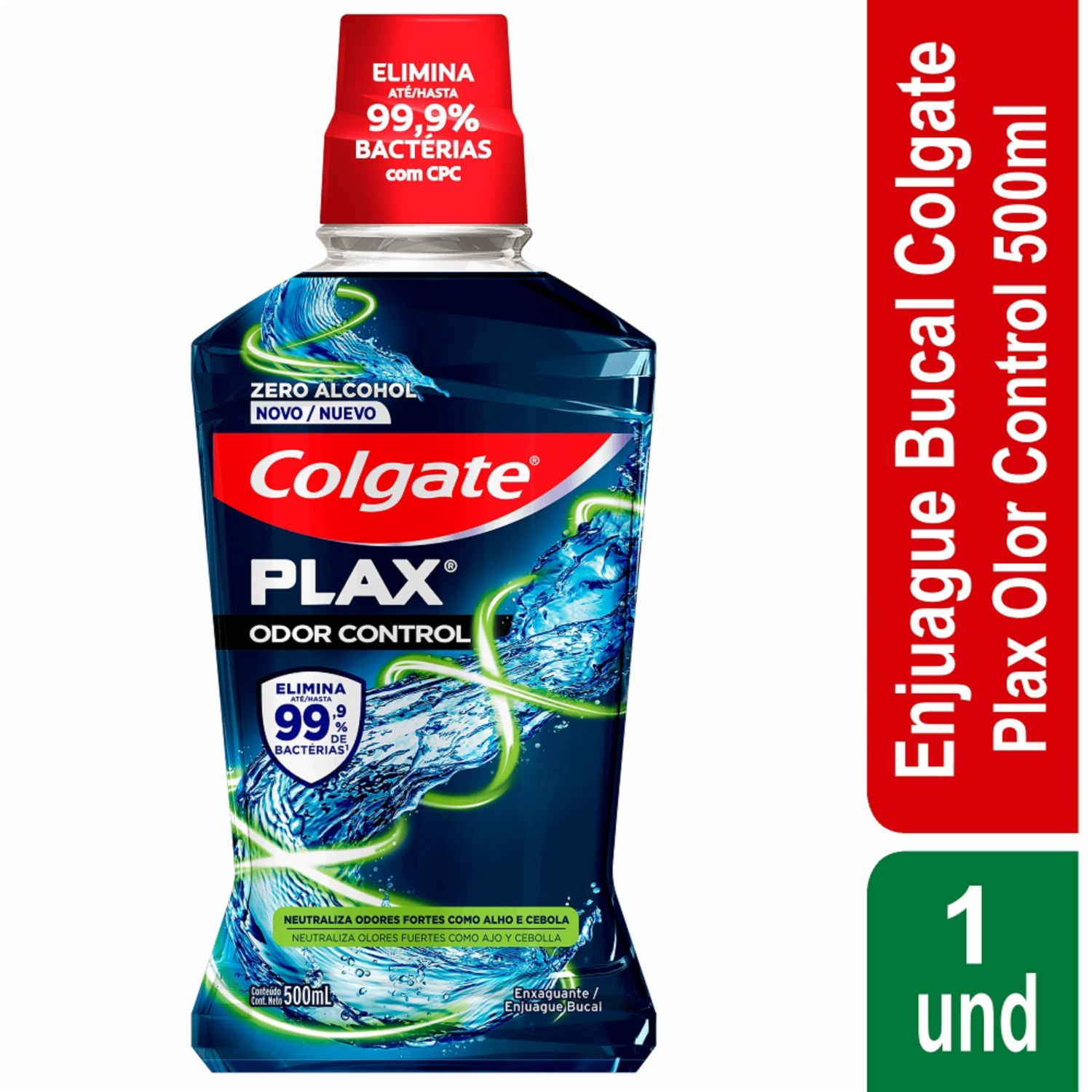 Enjuague  Bucal Plax Odor Control COLGATE 500 Ml