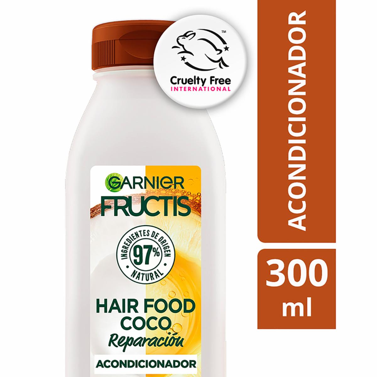 Acondicionador De Cabello Hair Food Coco Reparación GARNIER FRUCTIS 300 Ml
