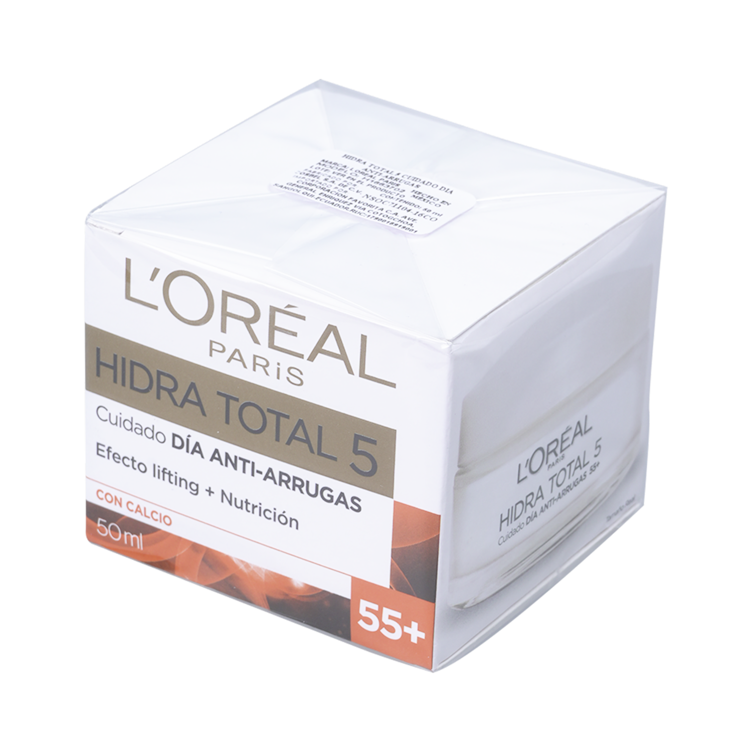 Crema Facial Humectante Antiarrugas Calcio+55 L’ORÉAL 50 Ml