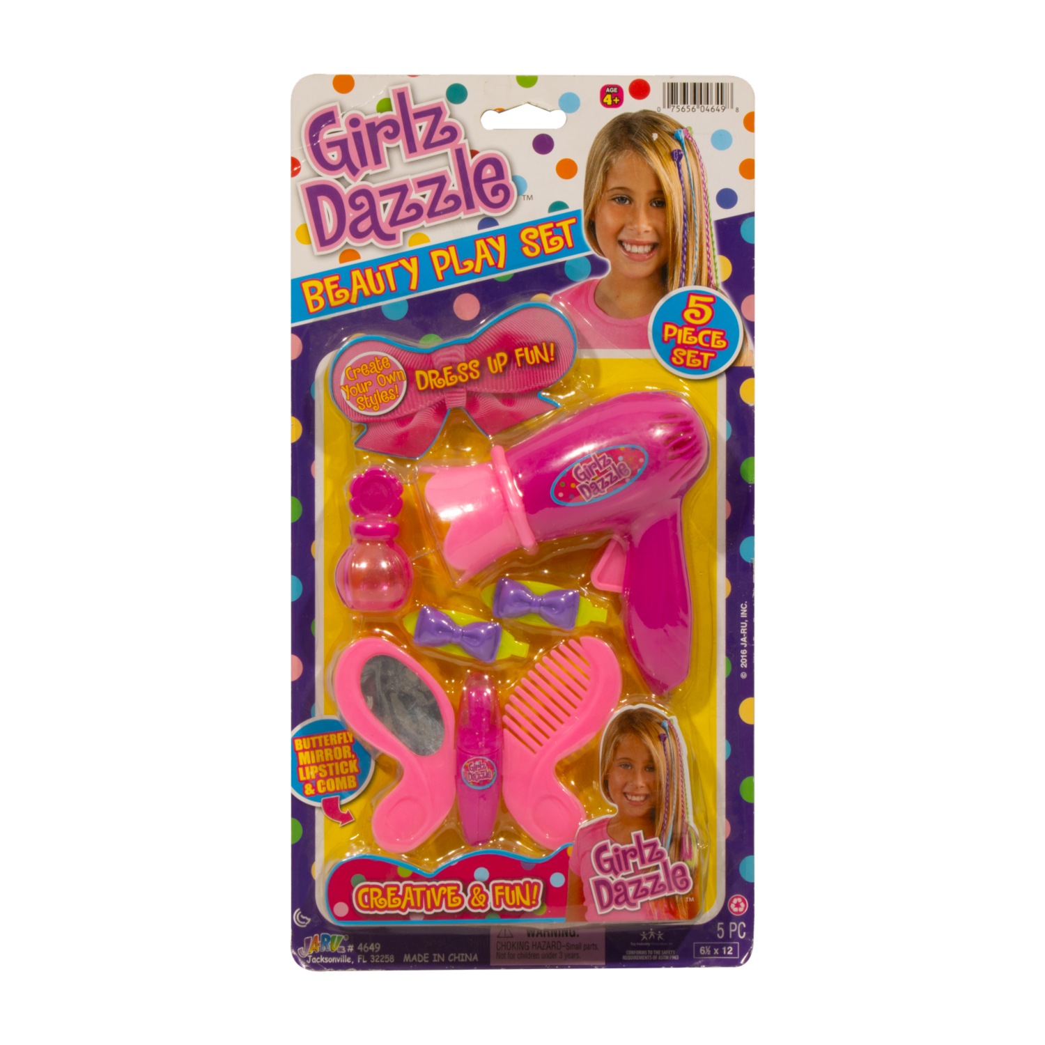 Juguete Set De Belleza JARU Incluye 5 Piezas