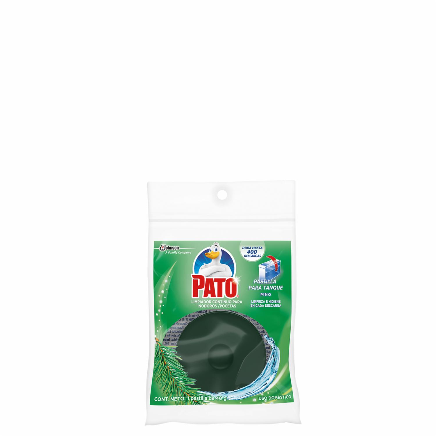 Pastilla Purificante De Tanque Bolsa Verde PATO 40 G