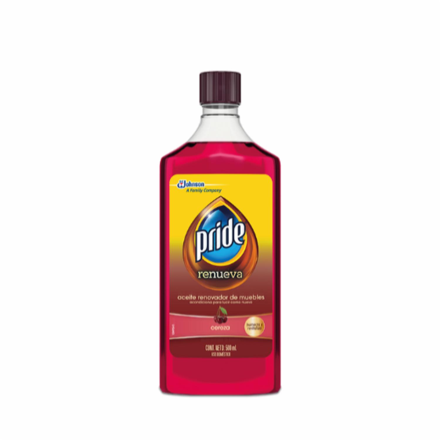 Limpiador En Aceite Rojo Para Muebles PRIDE 500 Ml