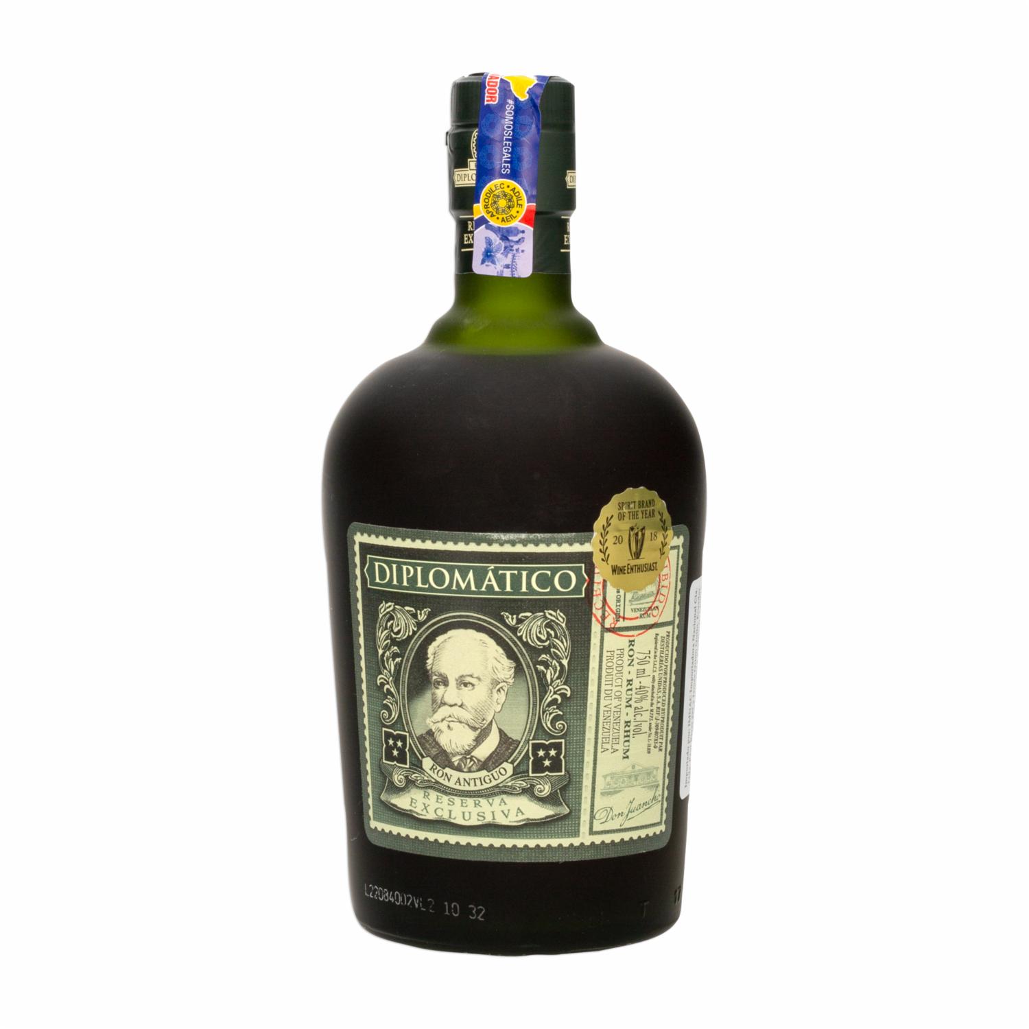 Ron Diplomático Reserva Exclusiva DIPLOMÁTICO 750 ML