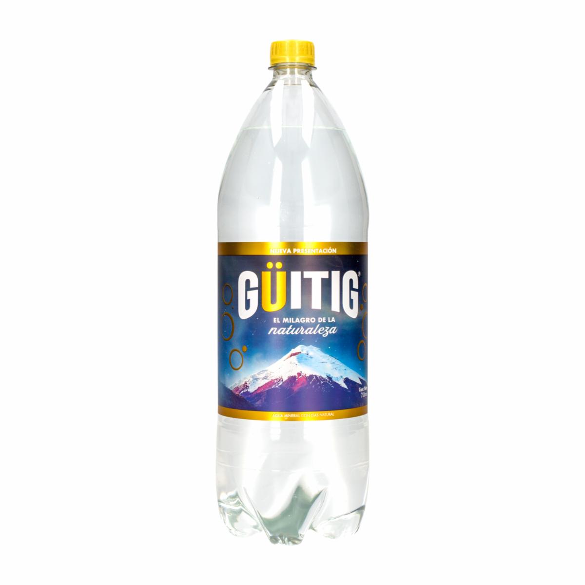 Agua Mineral Con Gas GÜITIG 2 000 Ml