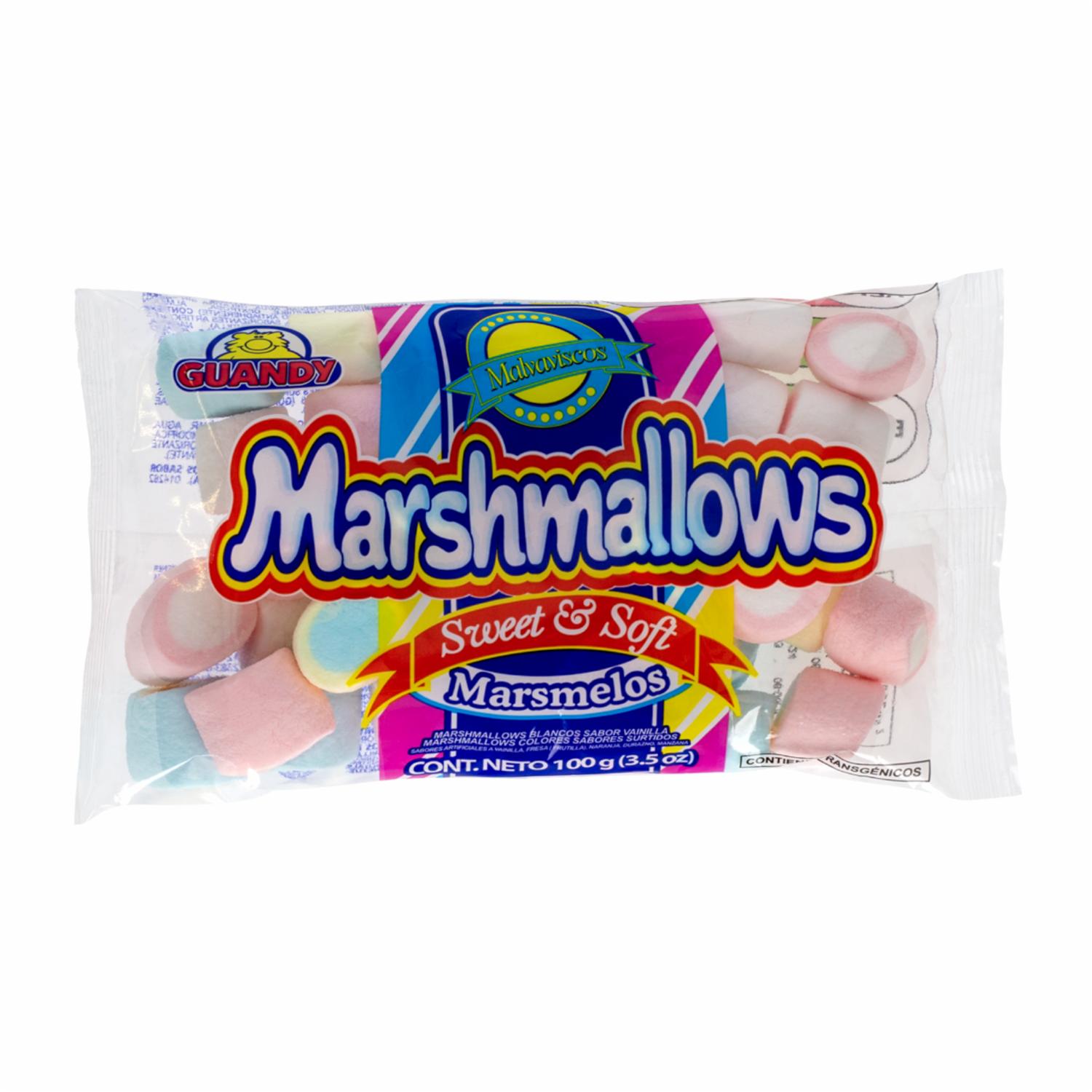 Marshmallows De Colores Guandy TROPICAL 100g