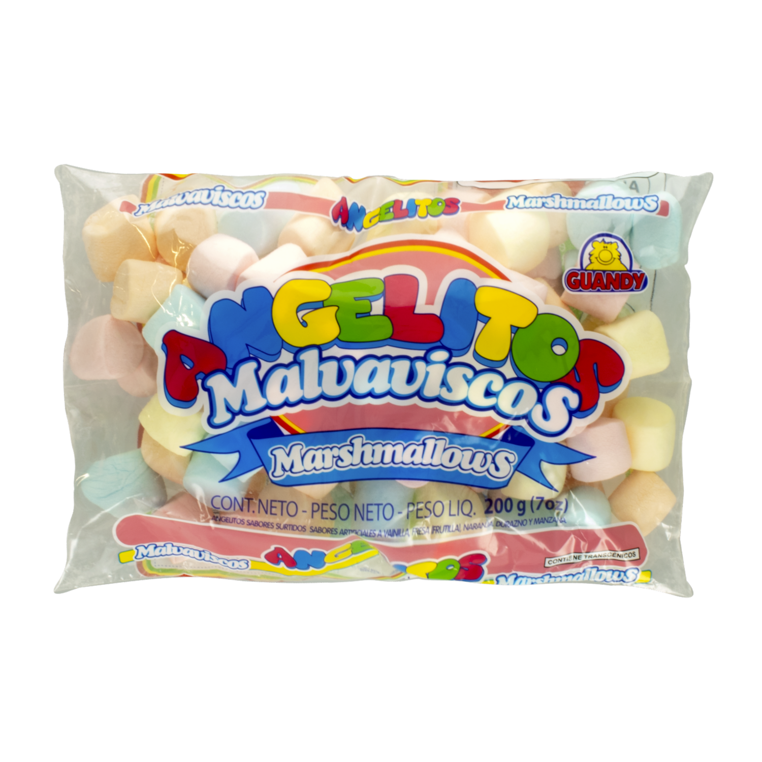 Marshmallows Varios Sabores Guandy ANGELITOS 200g