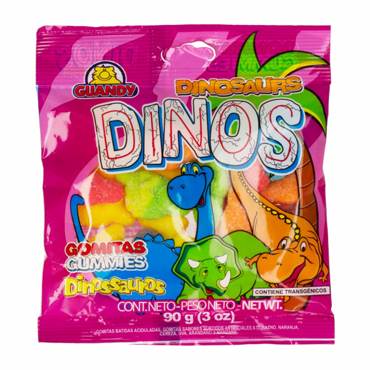 Gomitas Masticables Dinos Tropical DINOS 90 G