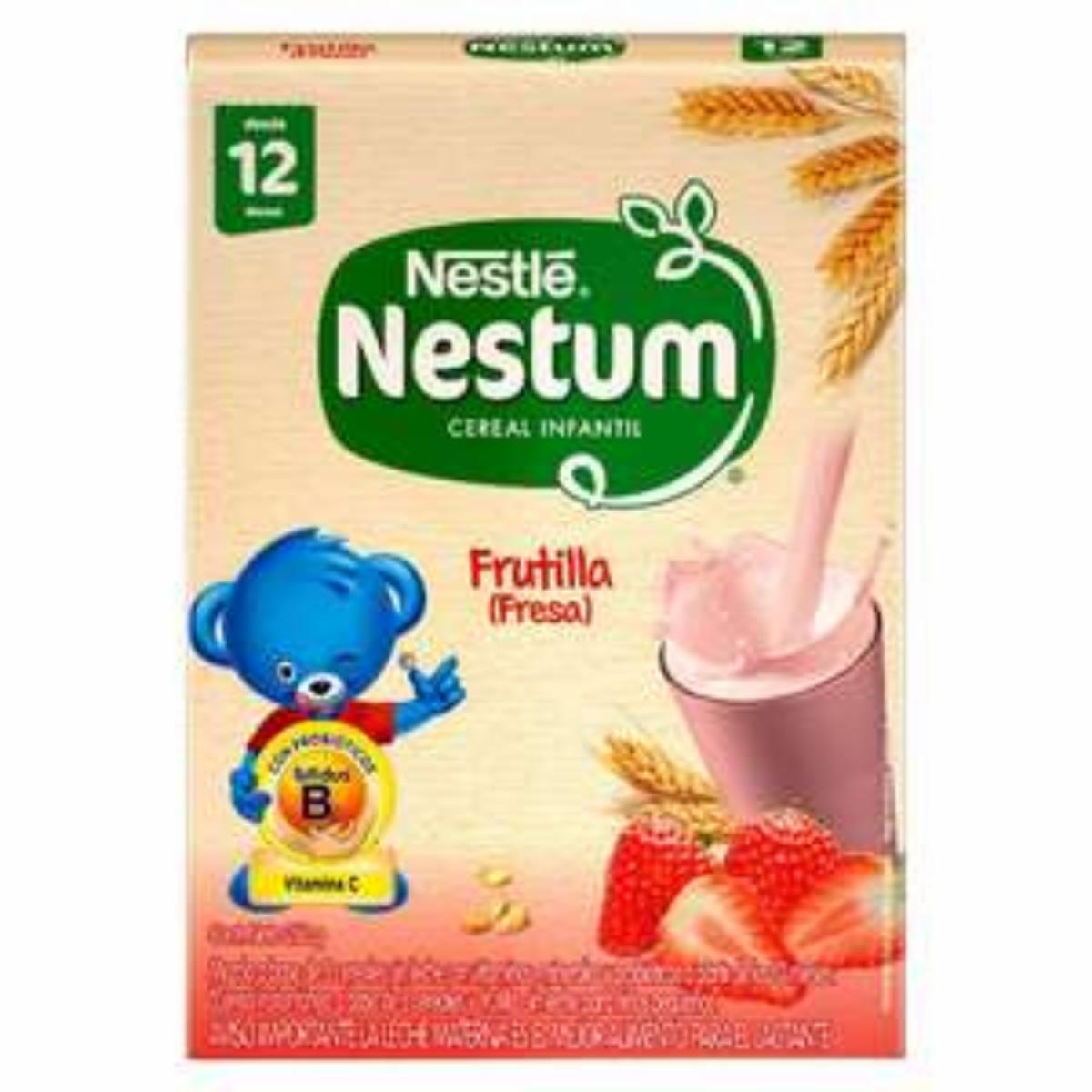 Cereal Infantil Sabor A Frutilla Con Probióticos NESTUM 250 g