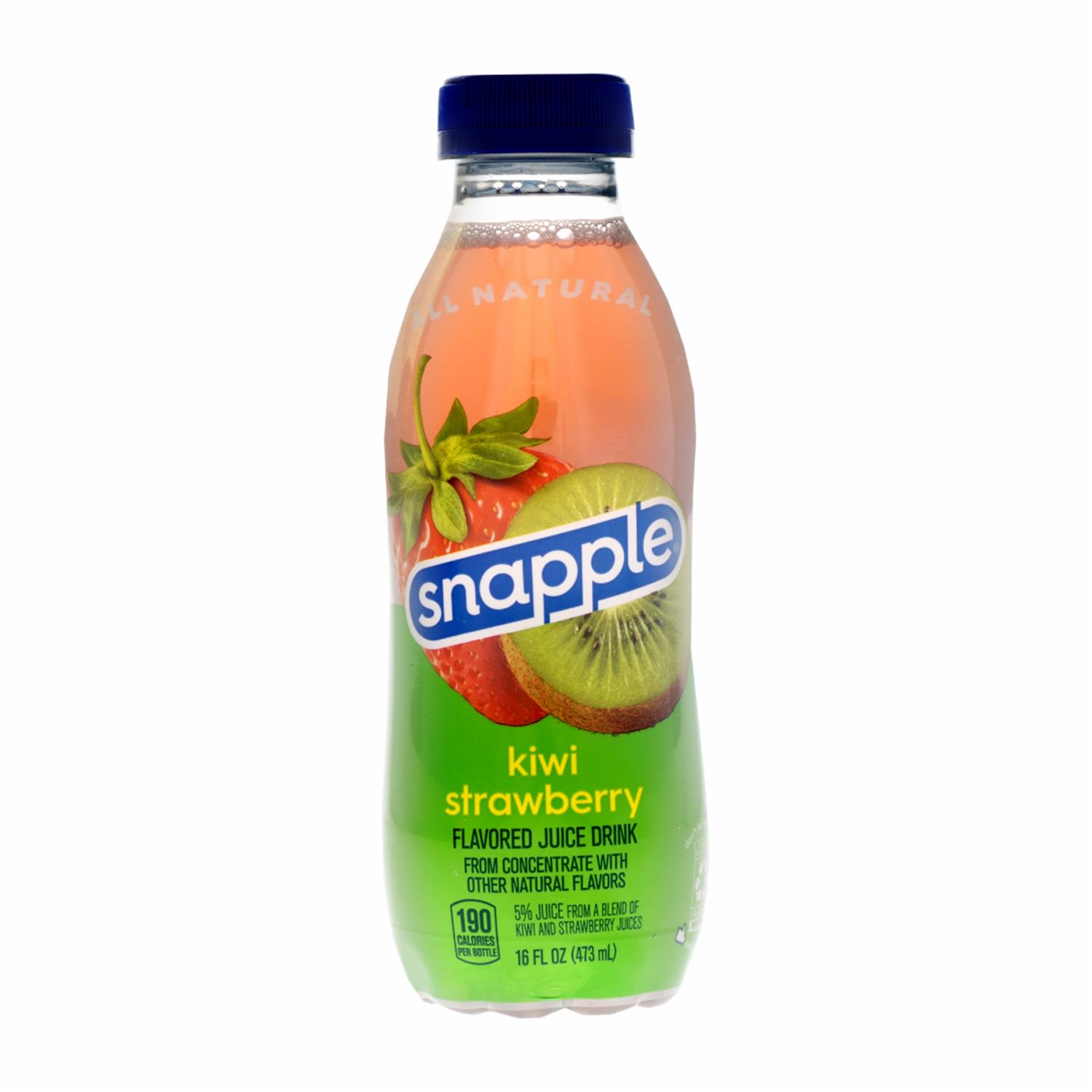 Jugo De Kiwi Y Frutilla SNAPPLE Botella