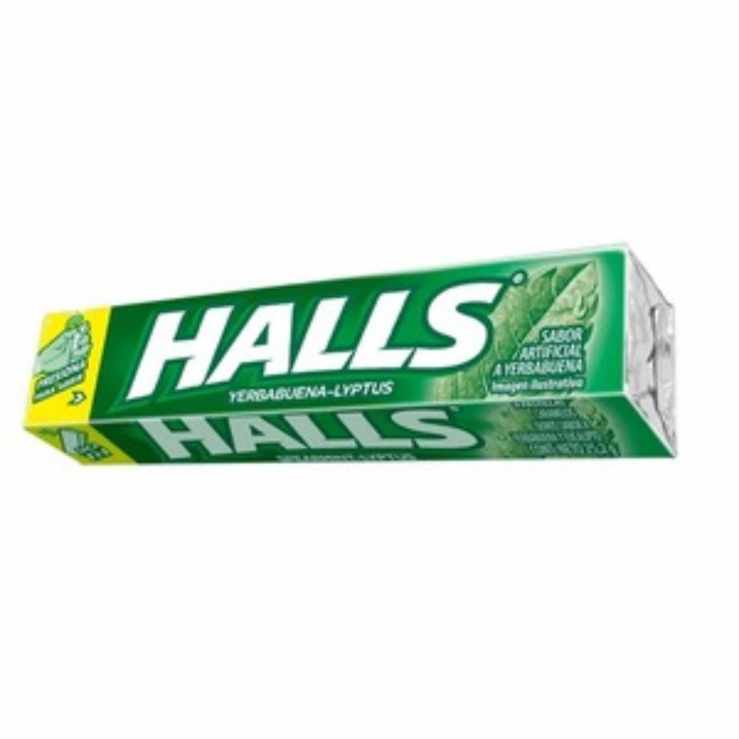 Caramelos De Yerbabuena Y Eucalipto HALLS 25.20 G