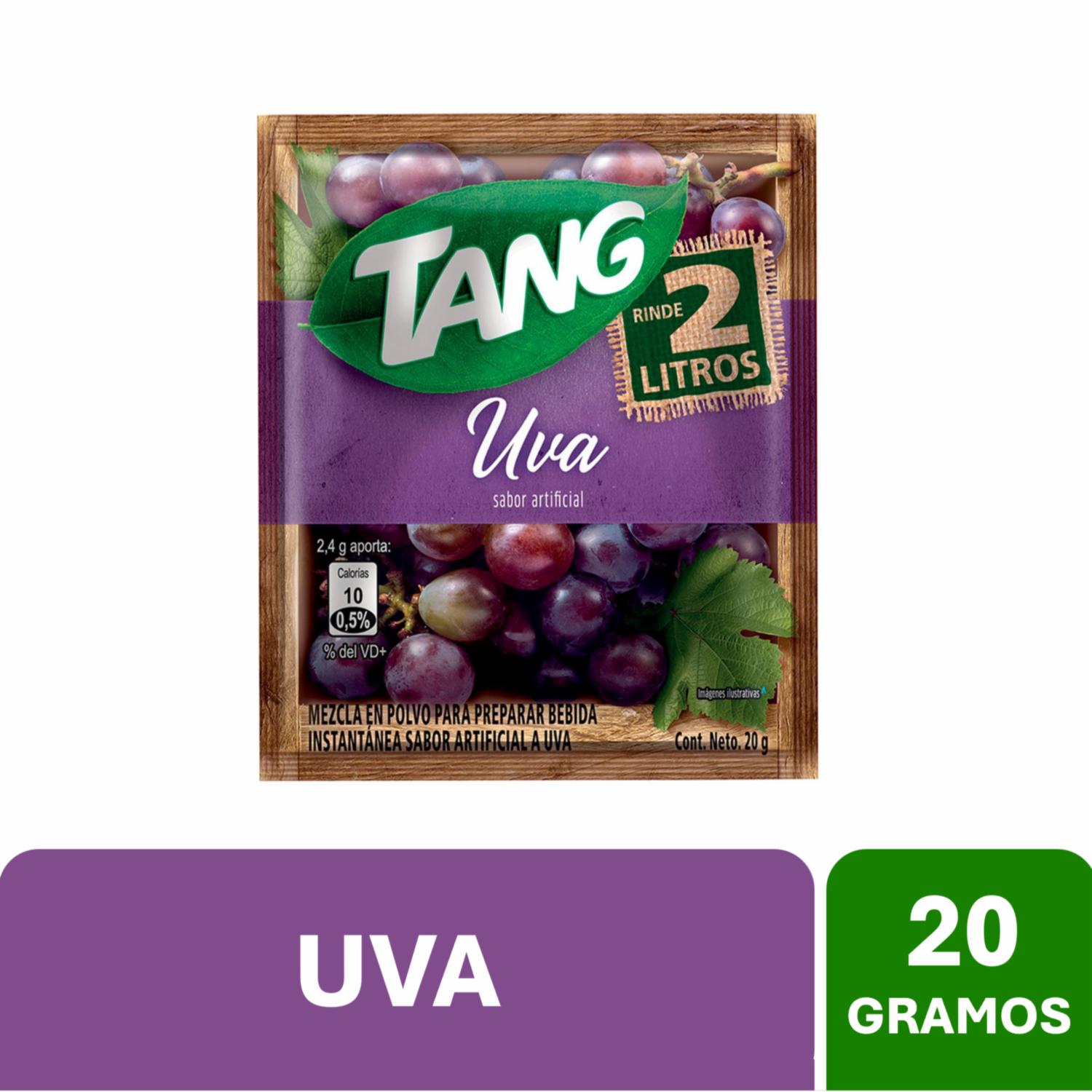 Bebida En Polvo Sabor A Uva TANG 20 G