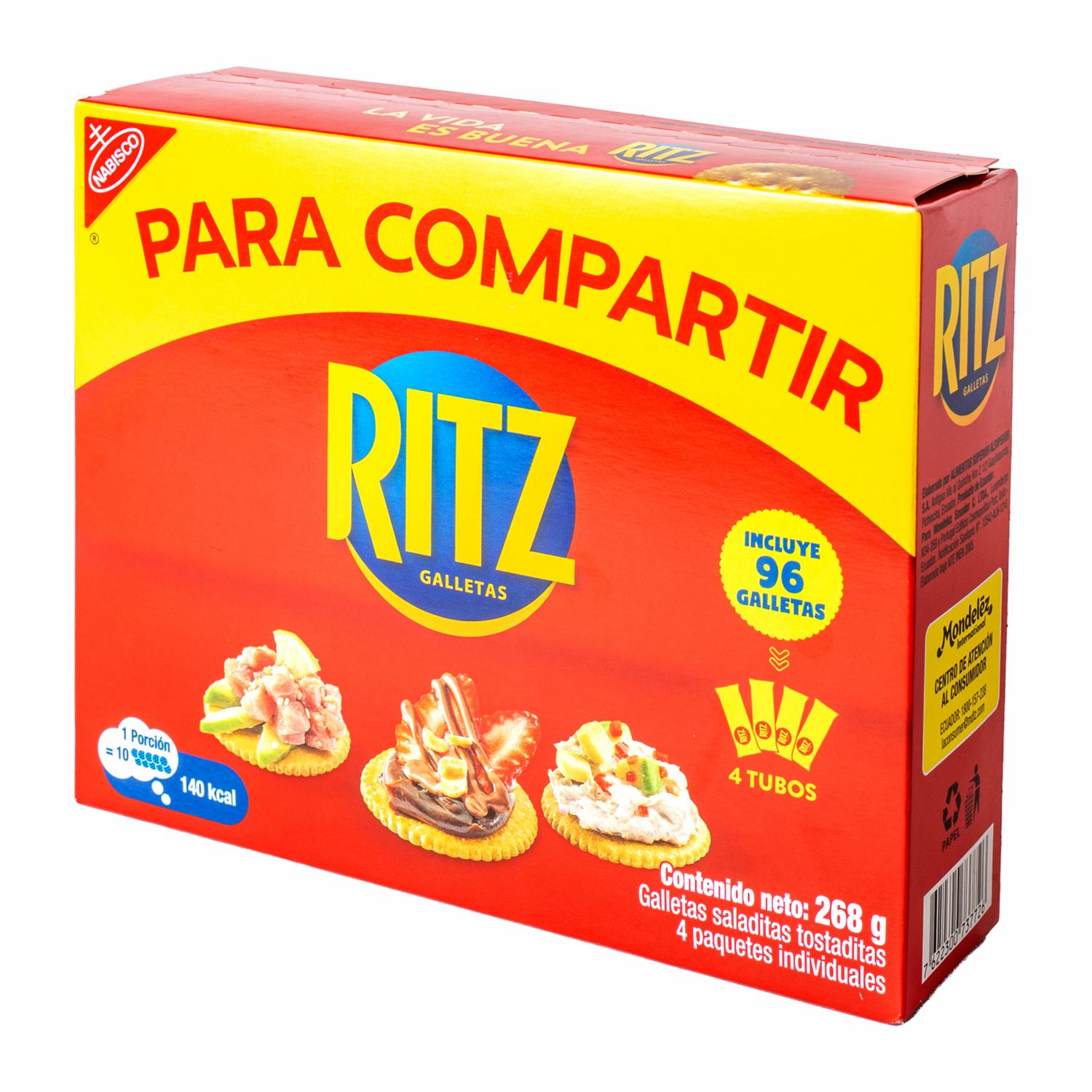 Galletas De Sal RITZ 4 X 67 G