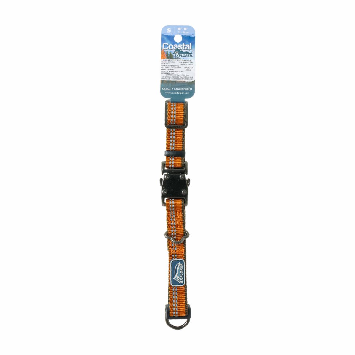 Collar Reflectivo Para Perro Dorado Pequeno COASTAL Pequeño