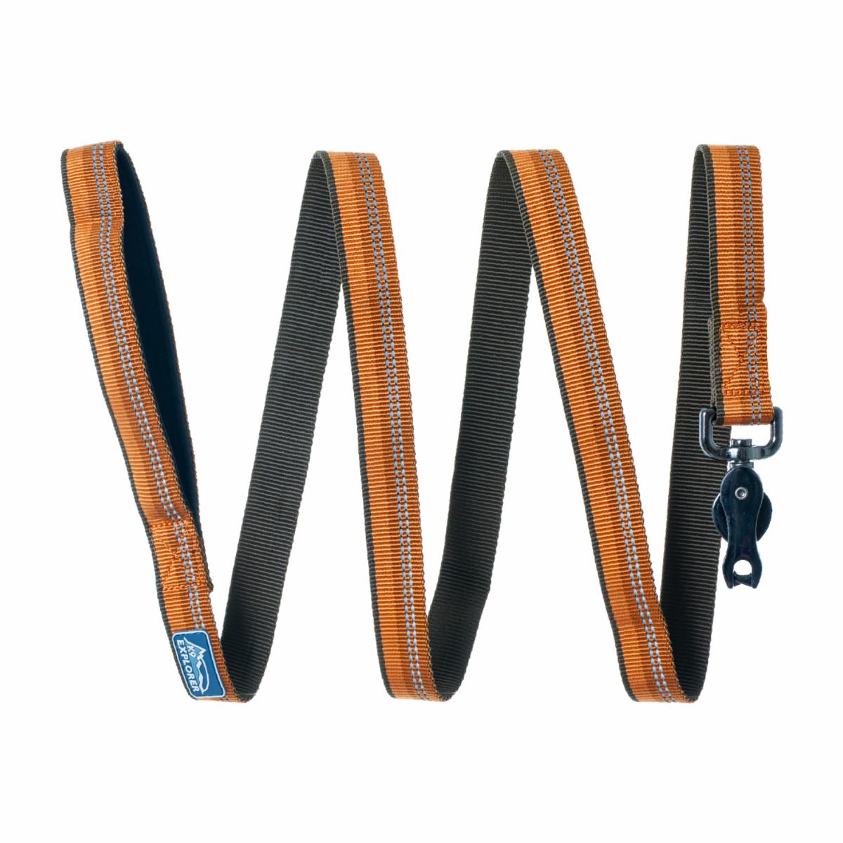 Correa Para Perro Con Broche Tijera Naranja COASTAL 1″X06