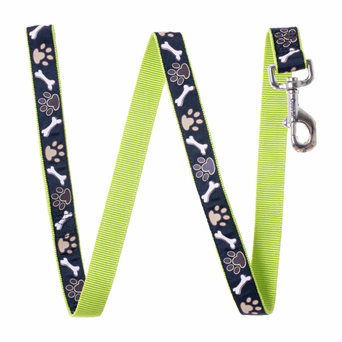 Correa Lazo Huellas Cafes Y Huesos 4 RIBBON 1″ X 04