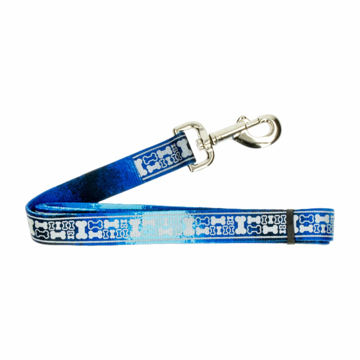 Correa Estampada Azul Multi Huesos COASTAL LAZER 1″X6