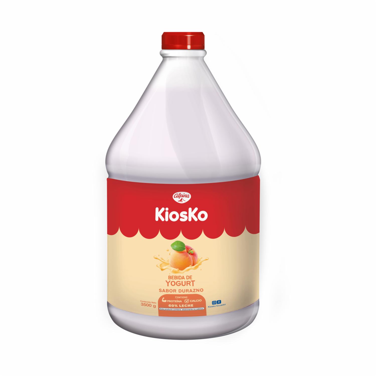 Yogurt Bebible Galonera Durazno KIOSKO 3,5 Kg
