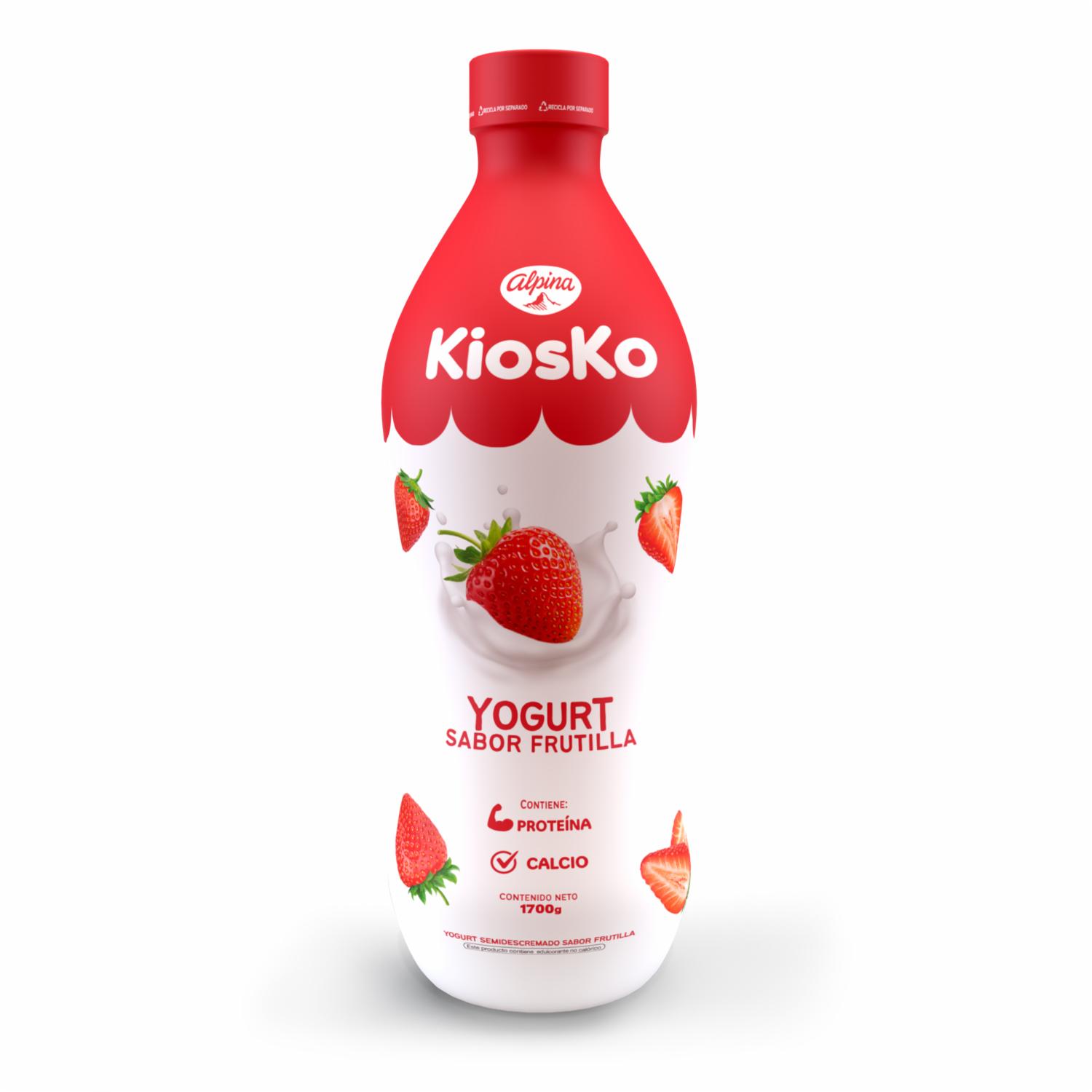 Yogurt Bebible Frutilla KIOSKO 1700 G