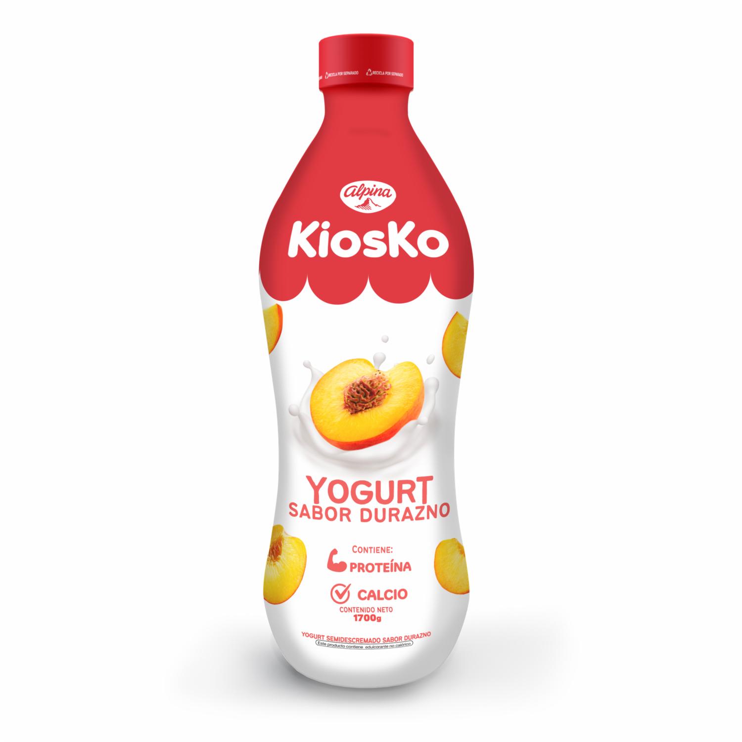 Yogurt Bebible Durazno KIOSKO 1700 G