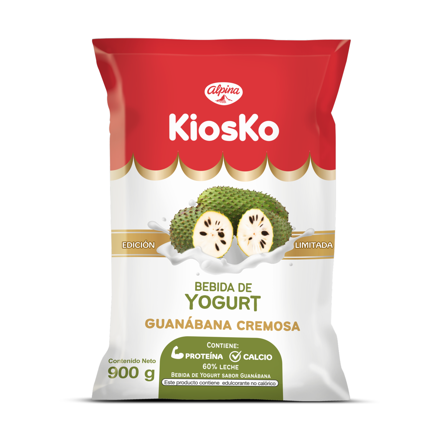 Yogurt Bebible Guanábana Funda KIOSKO 900 Ml
