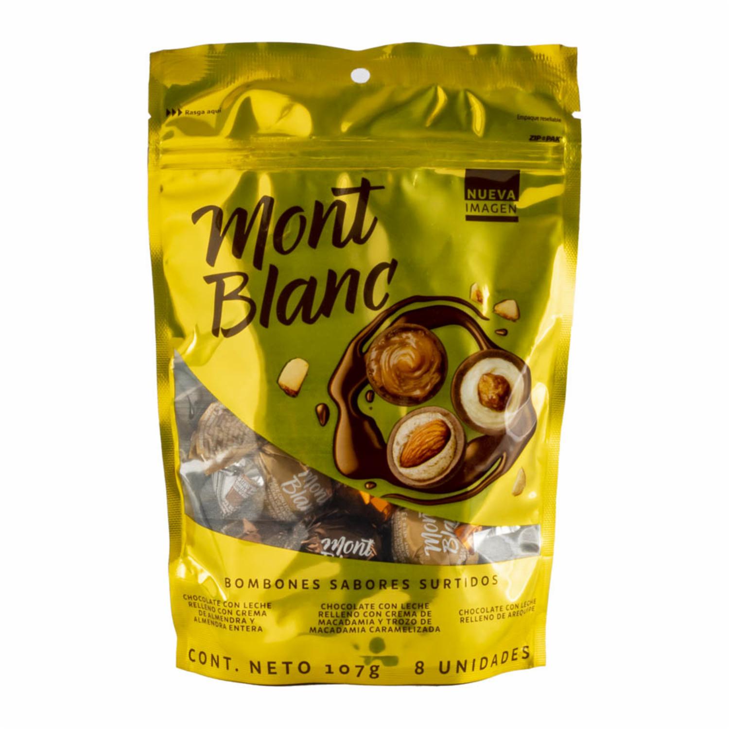 Bombones De Chocolate Sabores Surtidos De Chocolate MONTBLANC 107 G