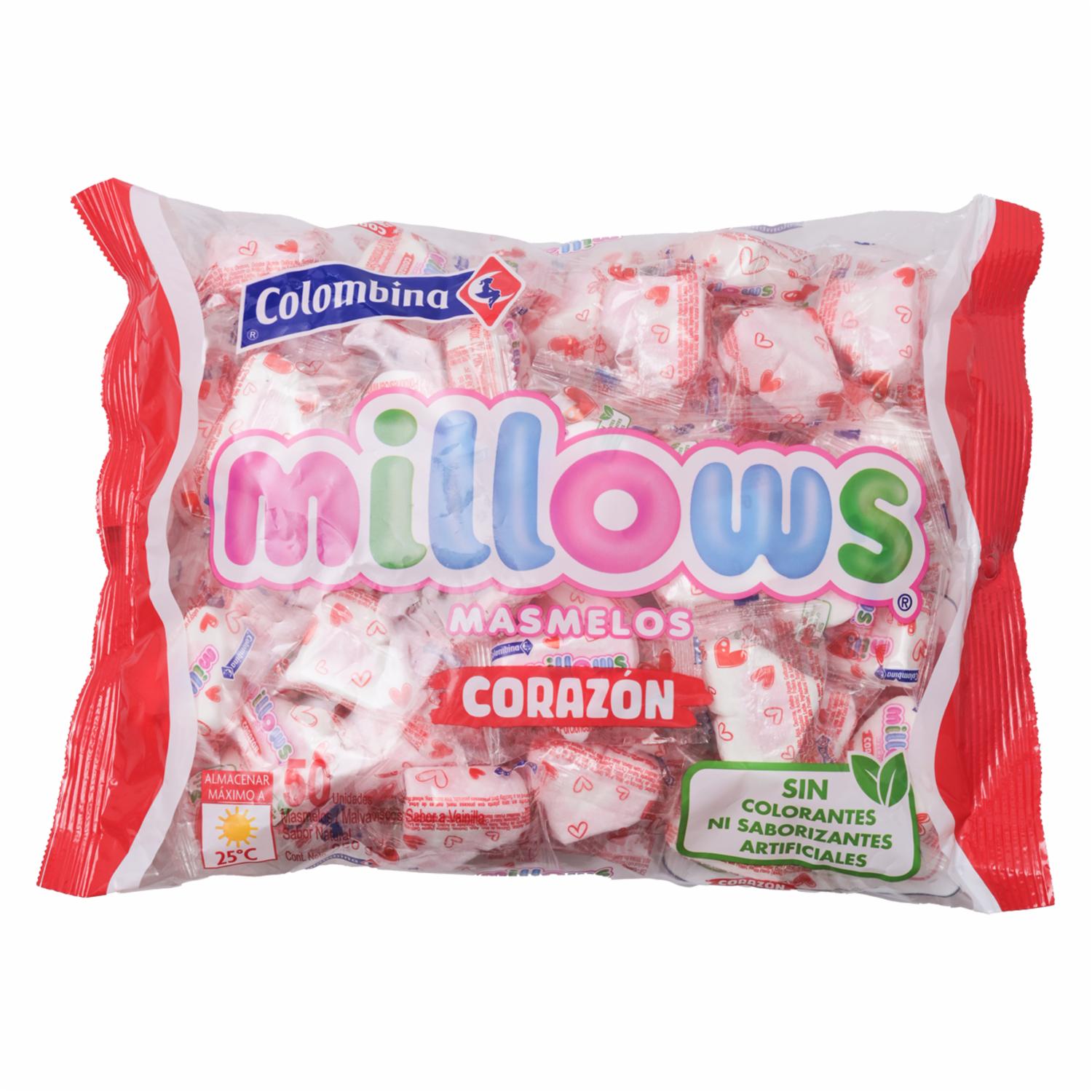 Masmellows Corazón MILLOWS 250 G