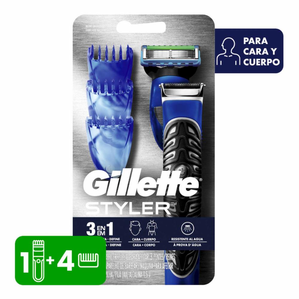 Afeitadora Hombre Styler Para Cara Y Cuerpo GILLETTE Unidad