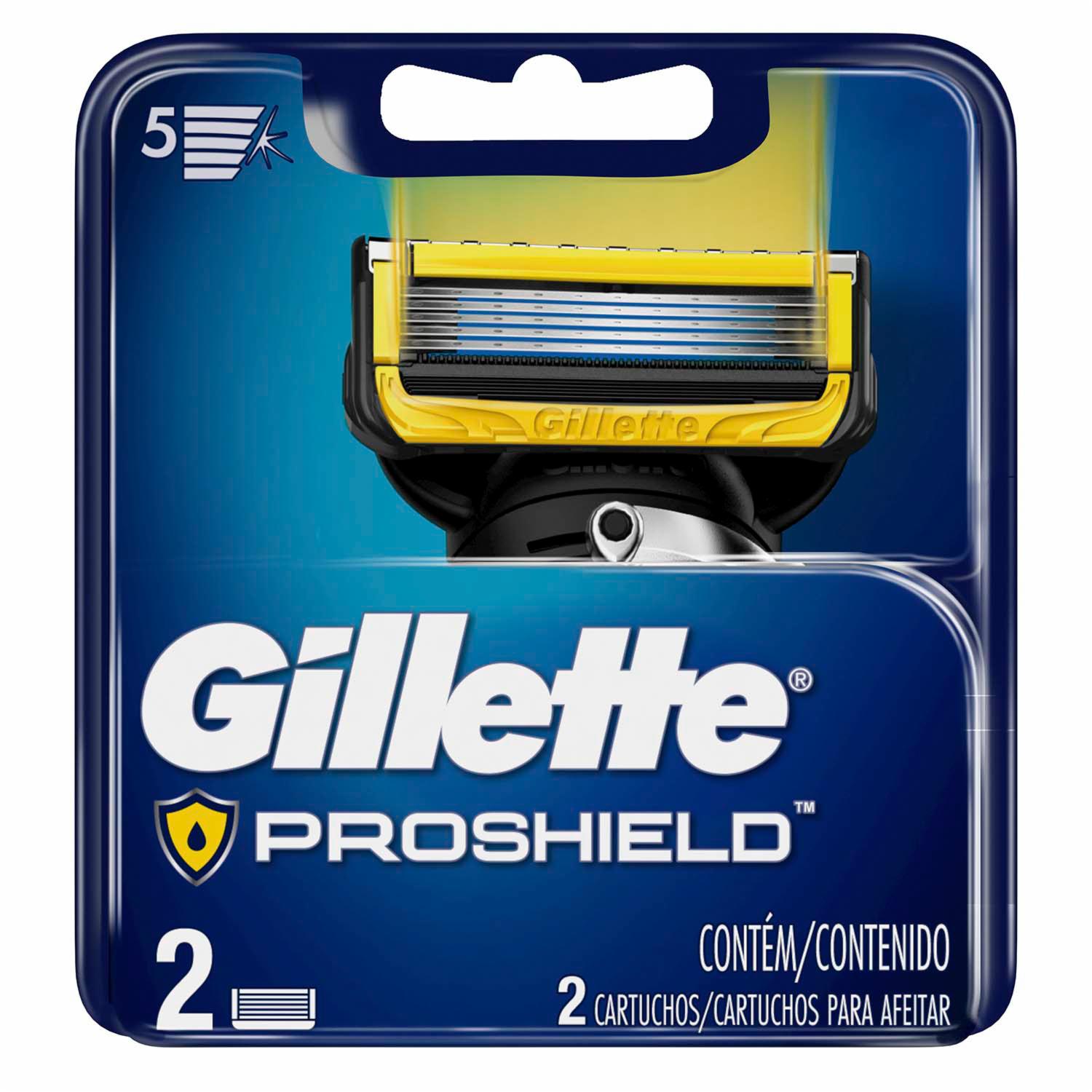 Repuestos De Afeitadora Fusión Proshld KING C GILLETTE X 2 Uds