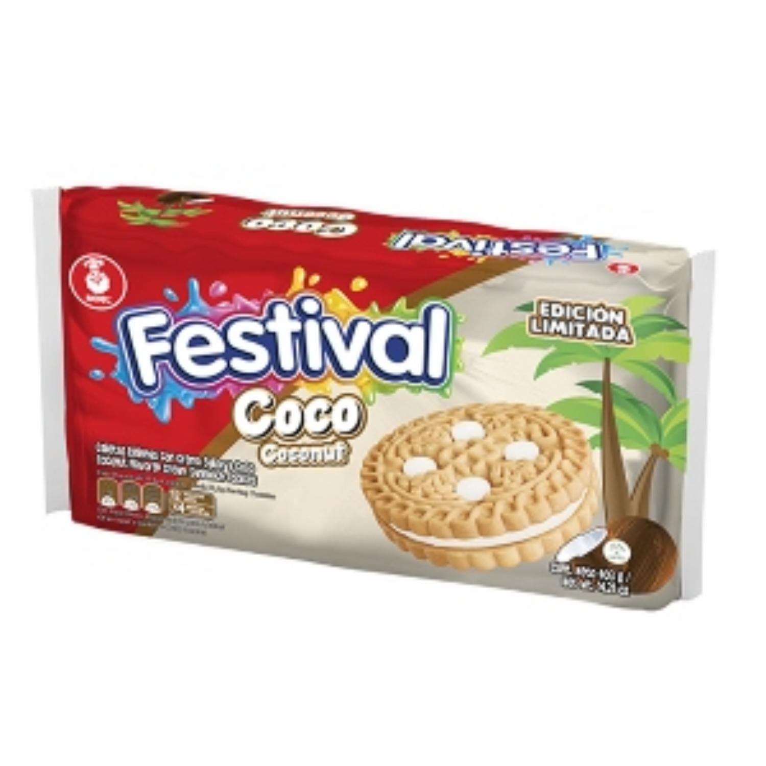 Galletas Festival De Coco FESTIVAL 12 x 33,6 G