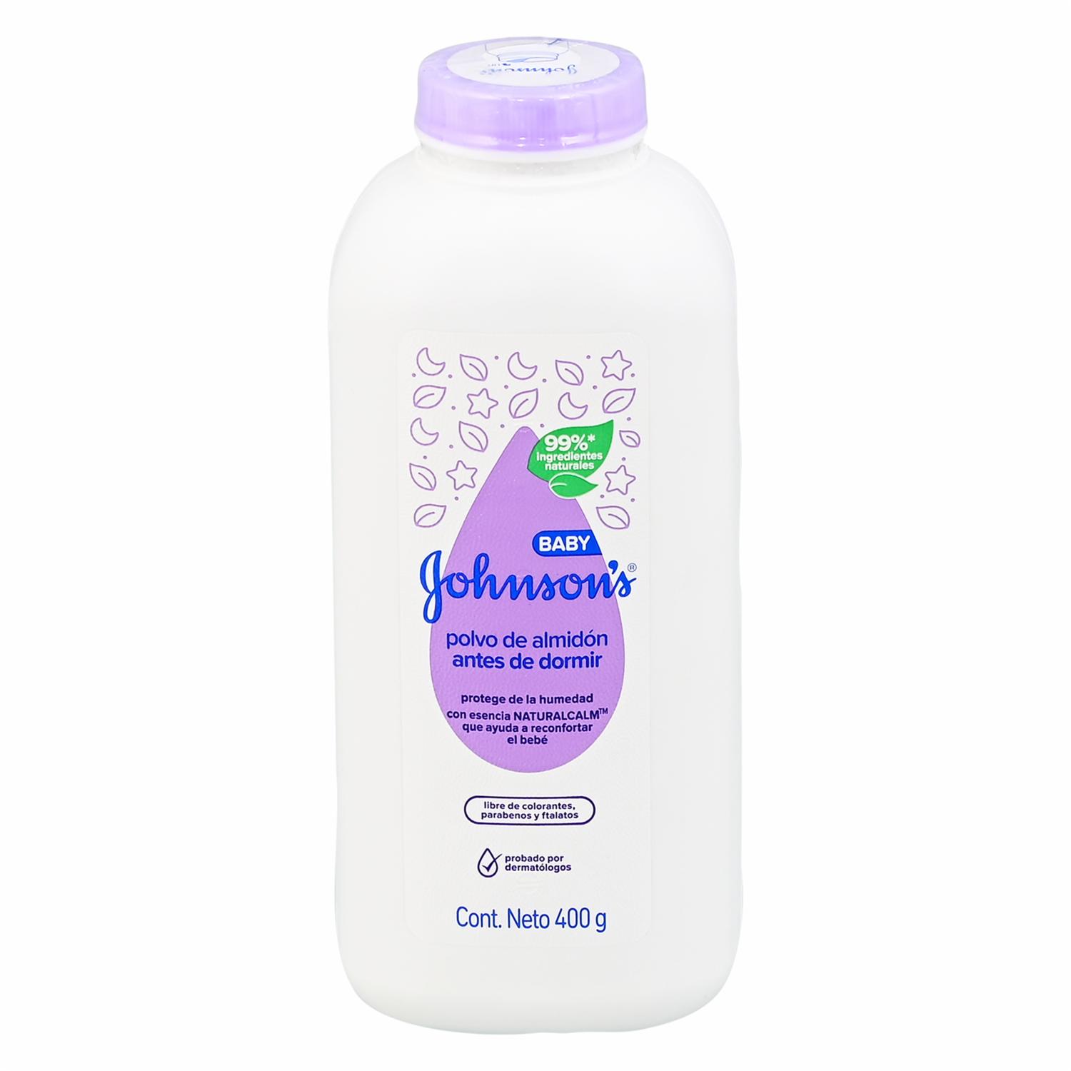 Polvo De Almidón Antes De Dormir Para Bebé JOHNSON’S 400 G