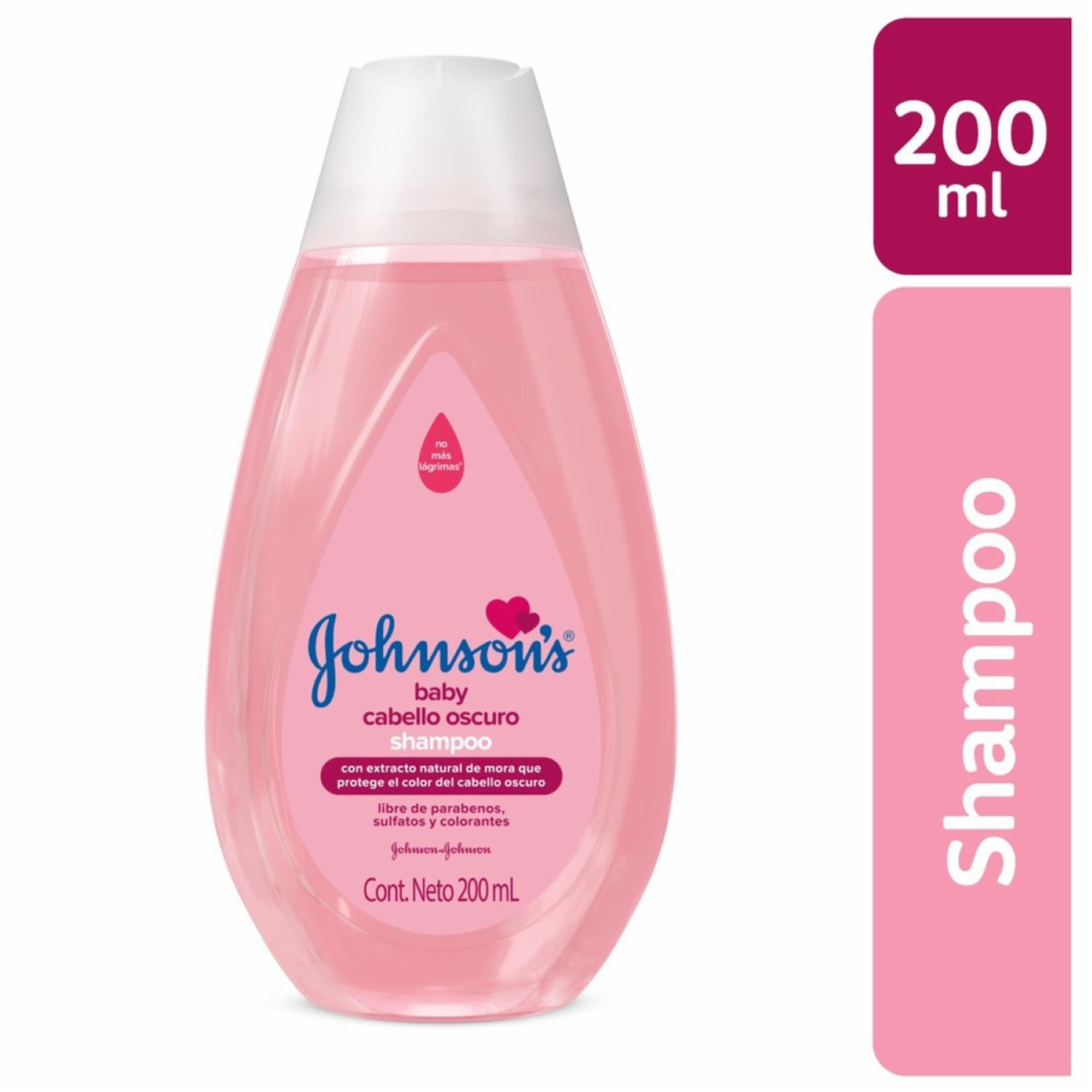 Shampoo Bebé Pelo Oscuro JOHNSON’S 200 Ml