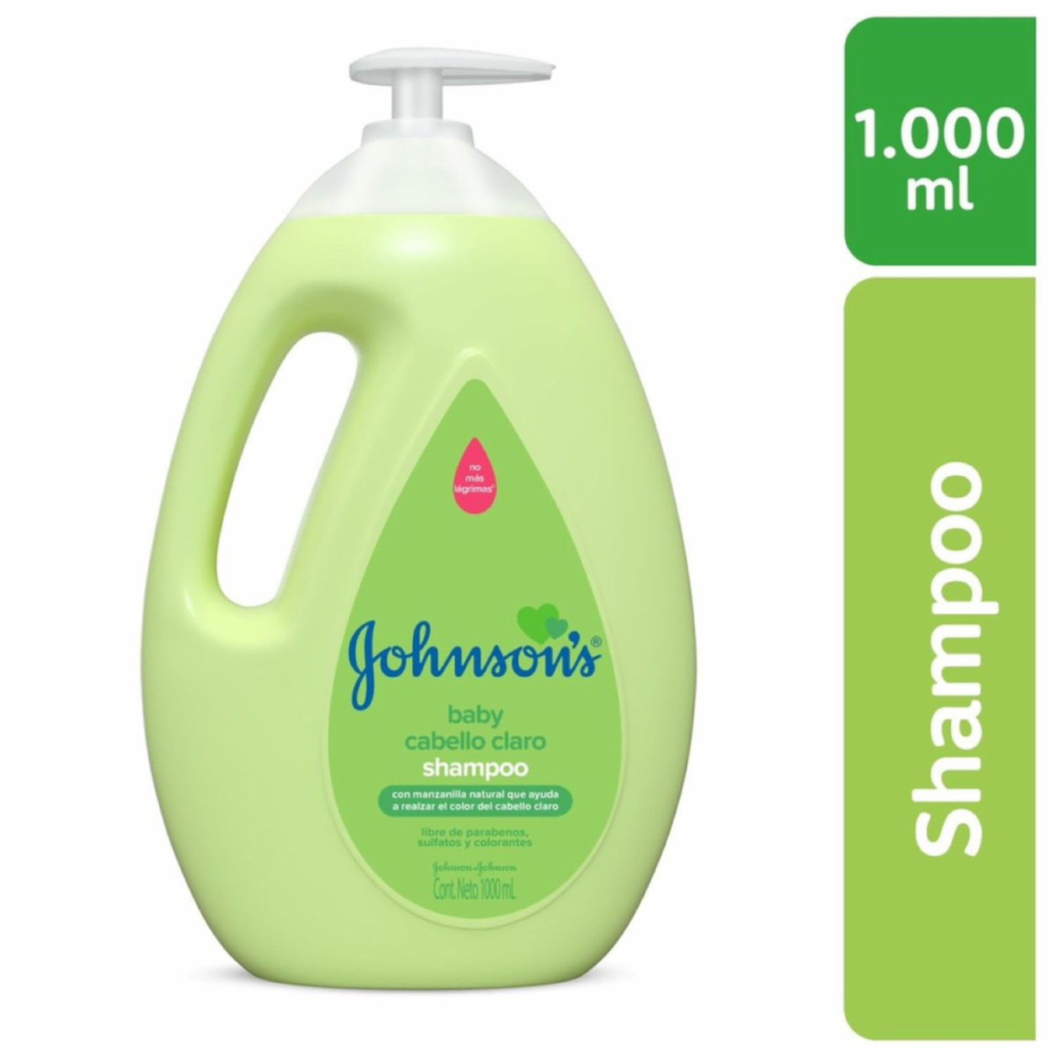 Shampoo Bebé Manzanilla JOHNSON’S 1000 Ml