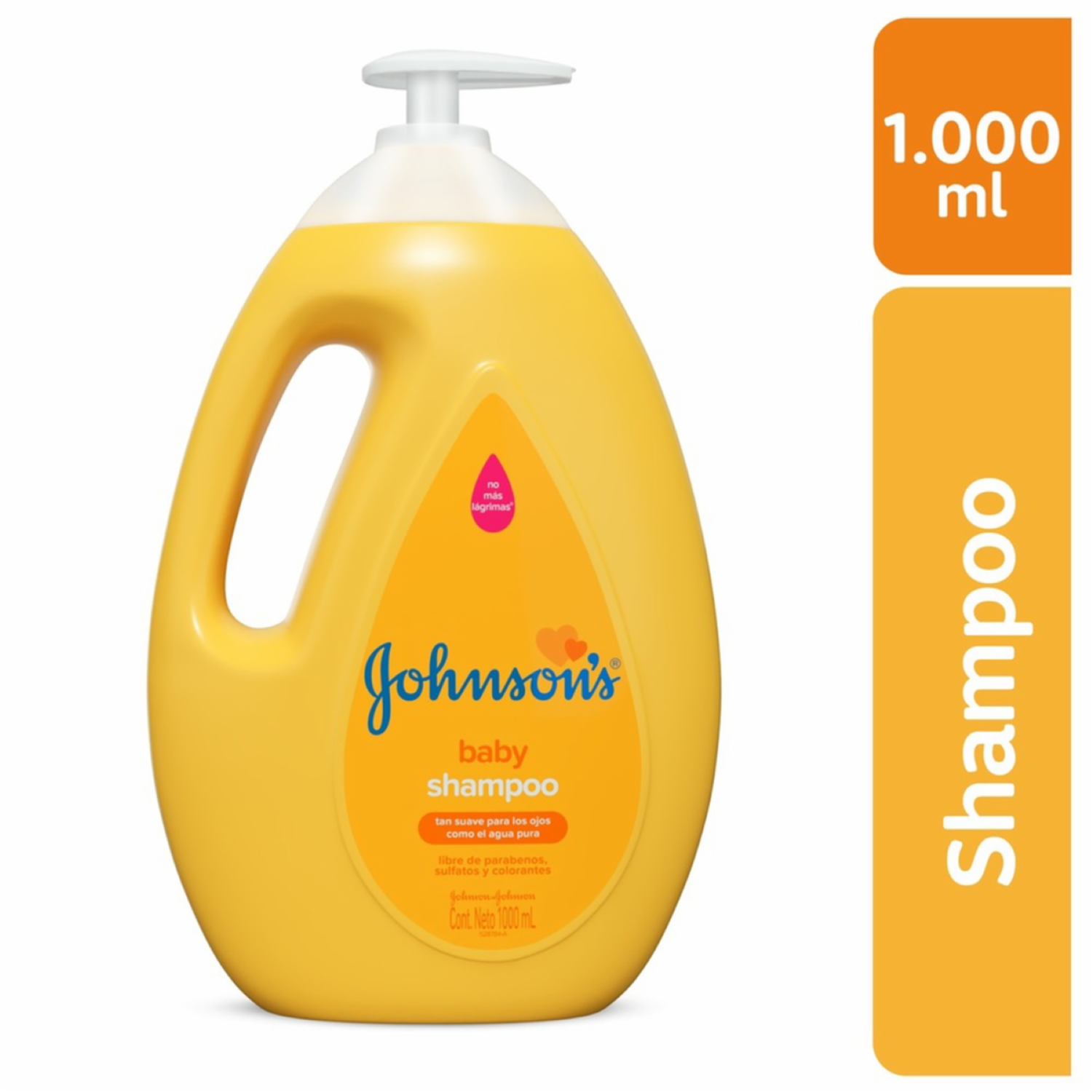 Shampoo Bebé Original JOHNSON’S 1000 Ml
