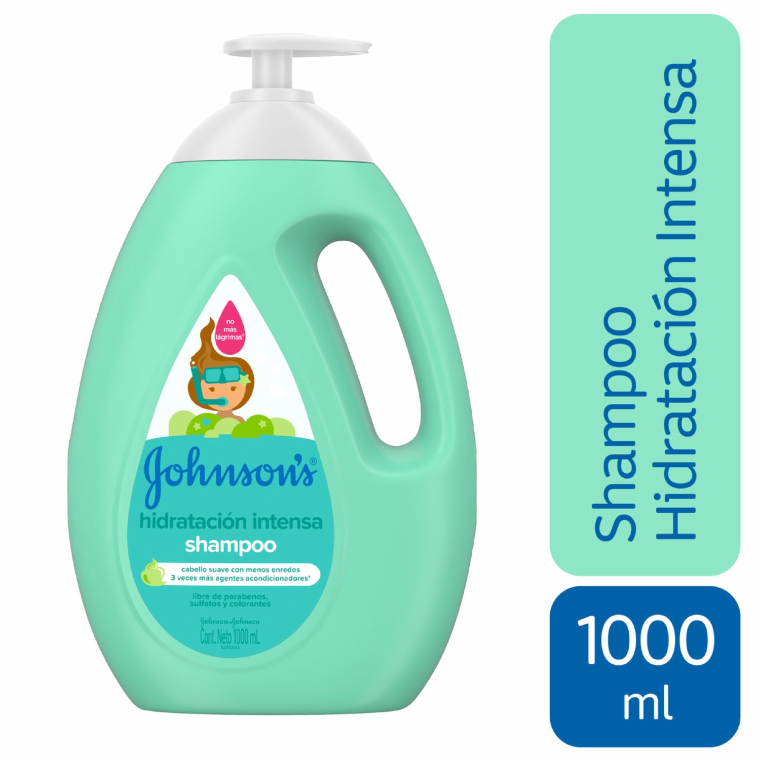Shampoo Bebé Hidratación Intensa JOHNSON’S 1000 Ml