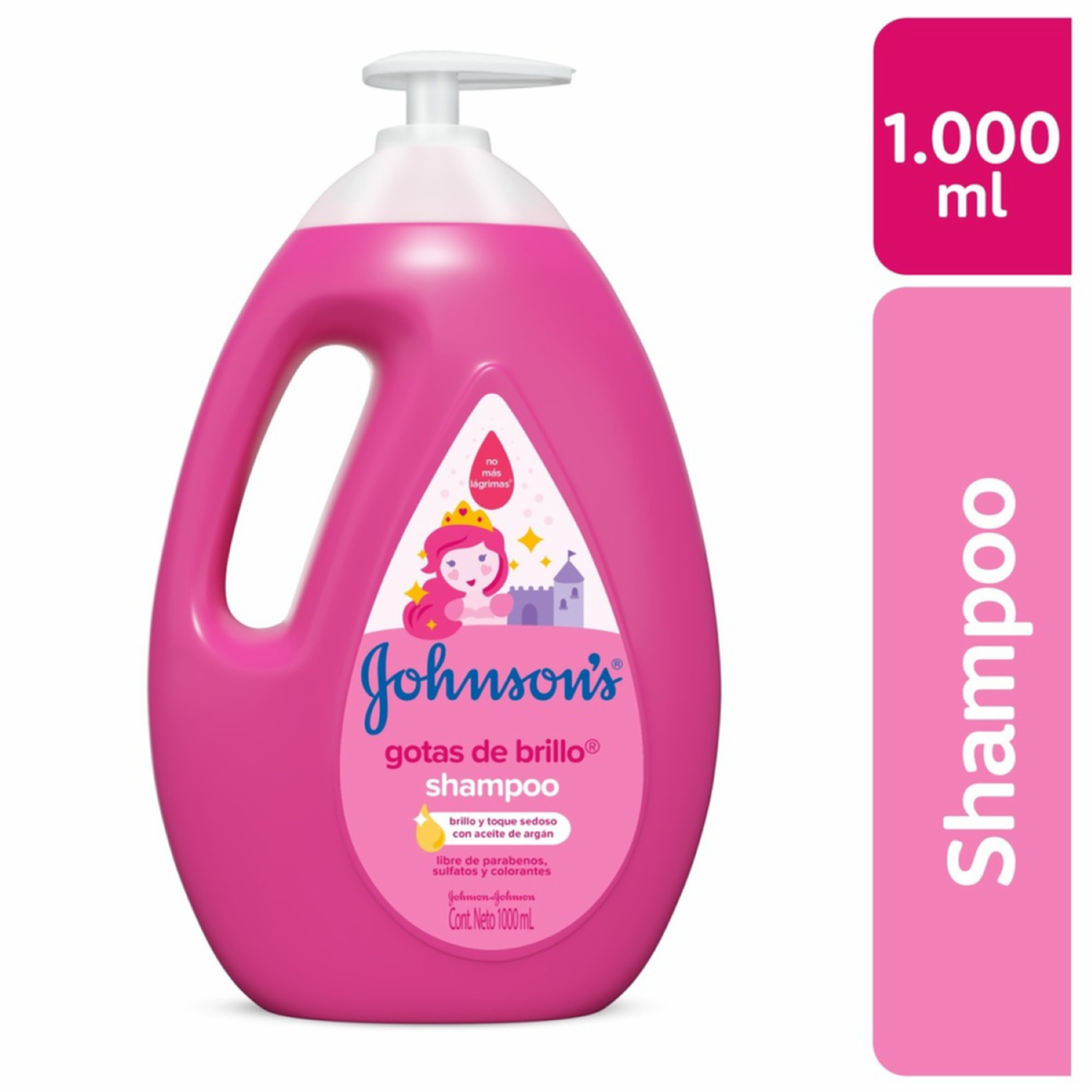 Shampoo Bebé Gotas De Brillo JOHNSON’S 1000 Ml
