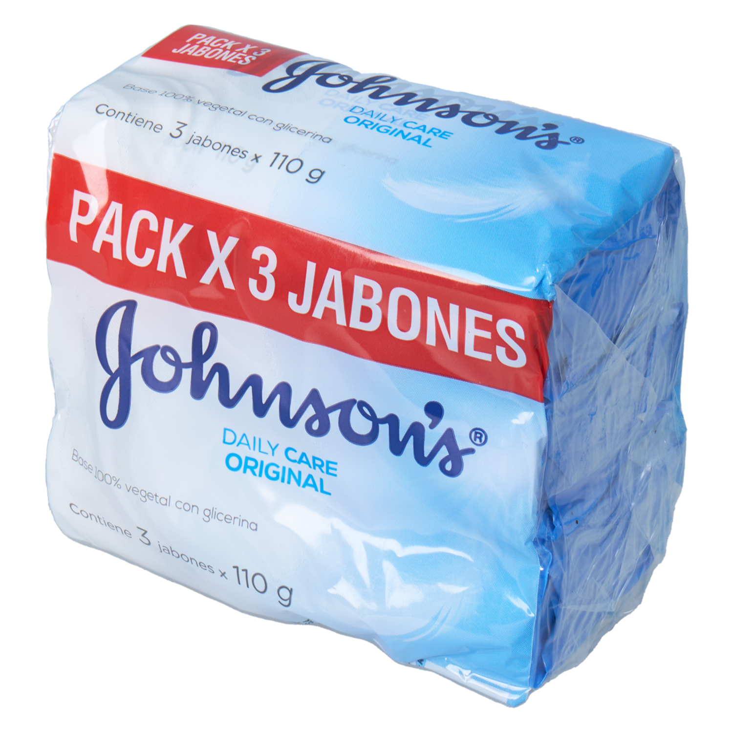 Jabón En Barra Original Tripack JOHNSON’S 330 G
