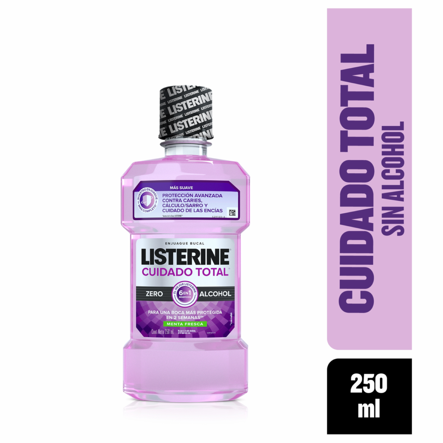 Enjuague  Bucal Cuidado Total Zero LISTERINE 250 Ml