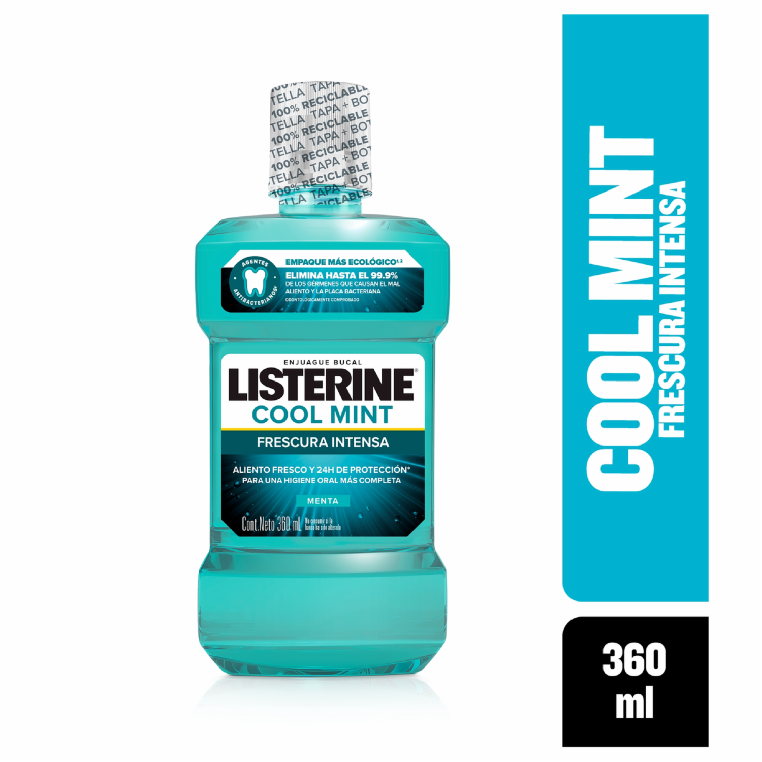 Enjuague  Bucal Cool Mint LISTERINE 360 Ml